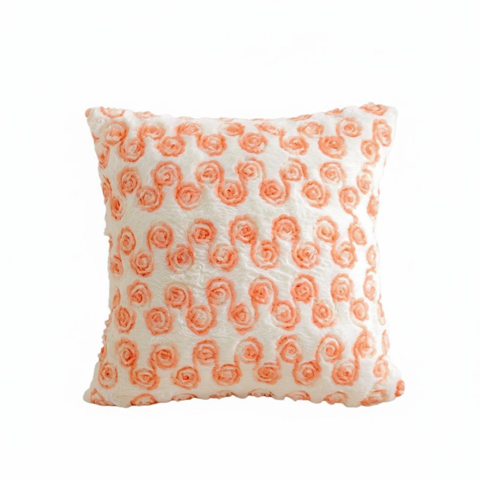 Ribbon Embroidery Pillow Cover