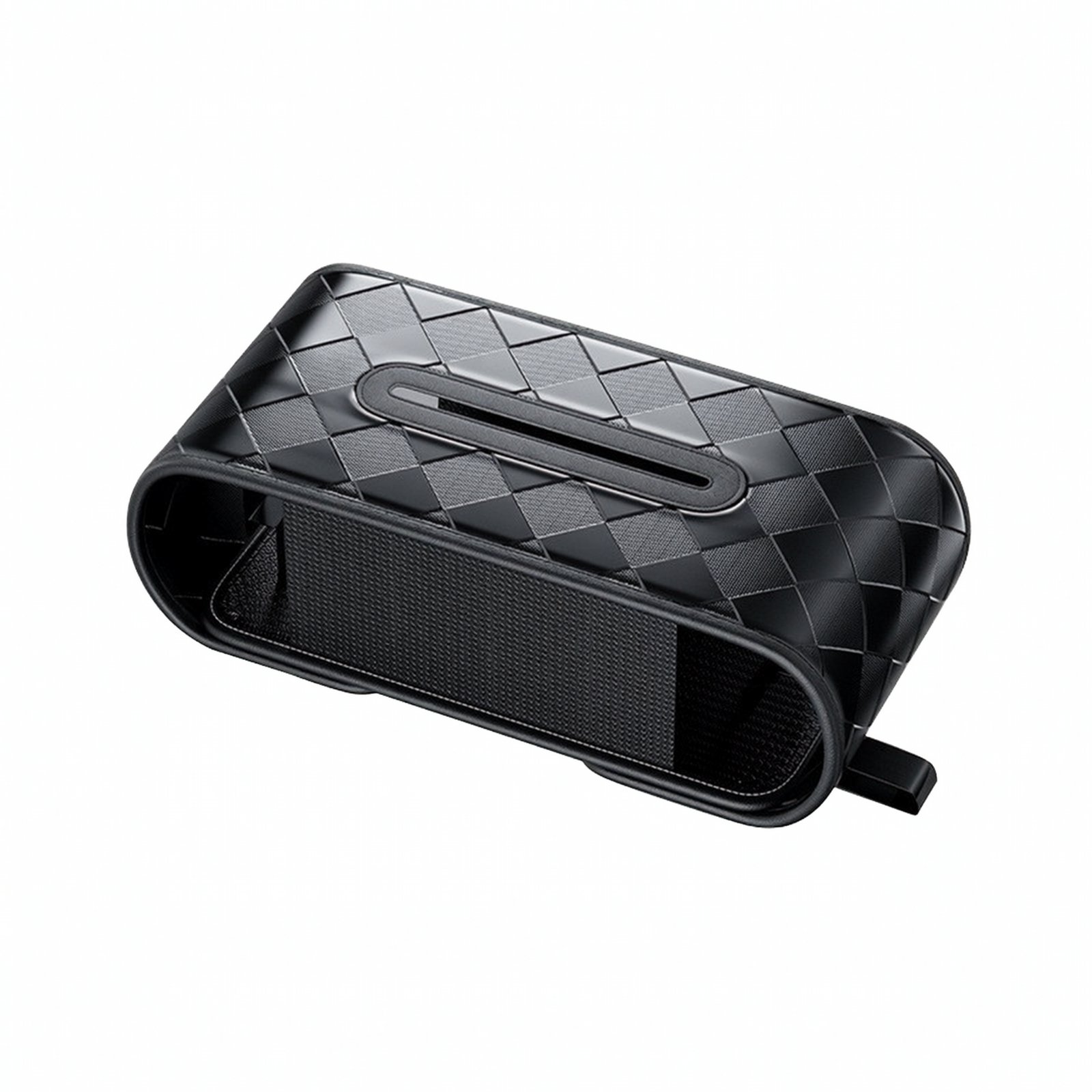 Vehicle Tissue Box Holder Quilted Exterior