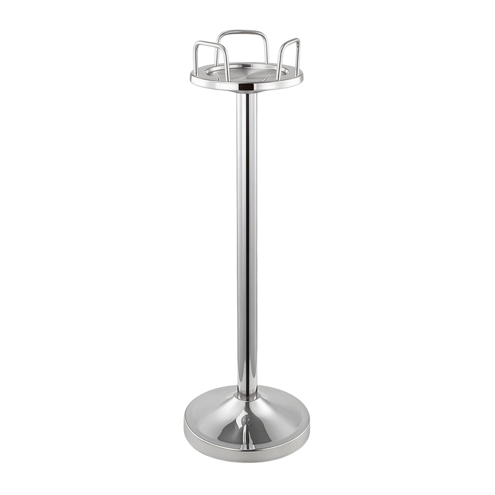 Stainless Steel Ice Bucket Stand – Silver