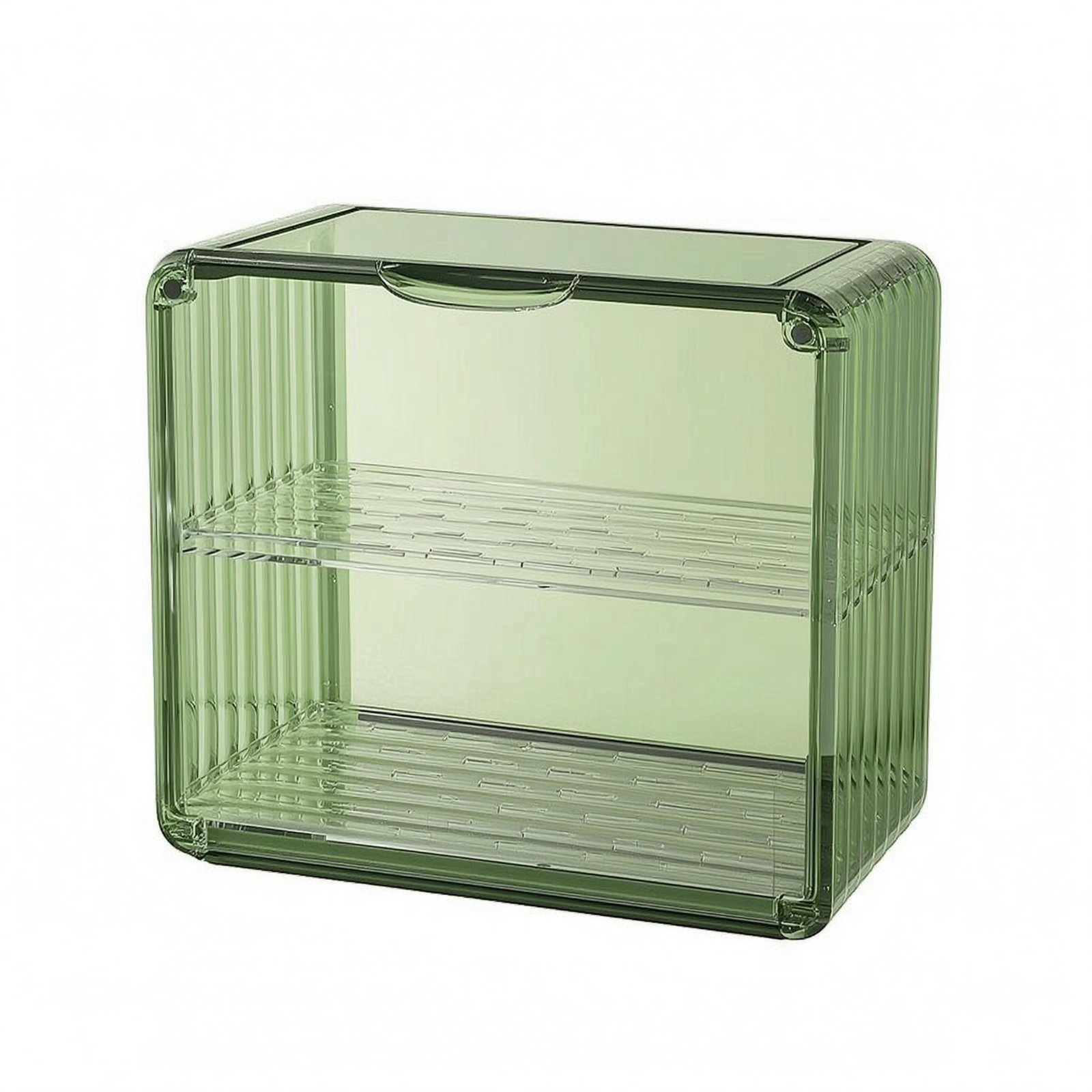 2-Tier Transparent Cup Rack
