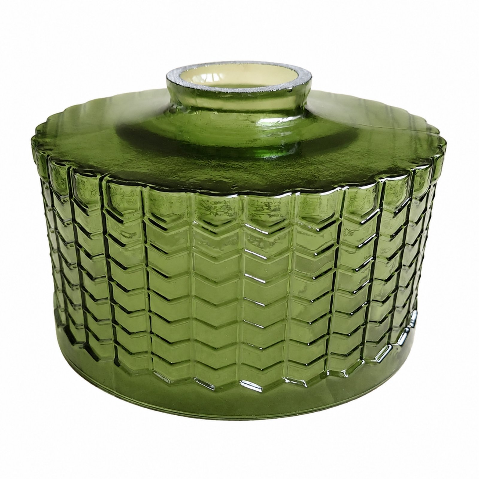 Glass Pendant Lamp Shade – Dark Green Lampsha