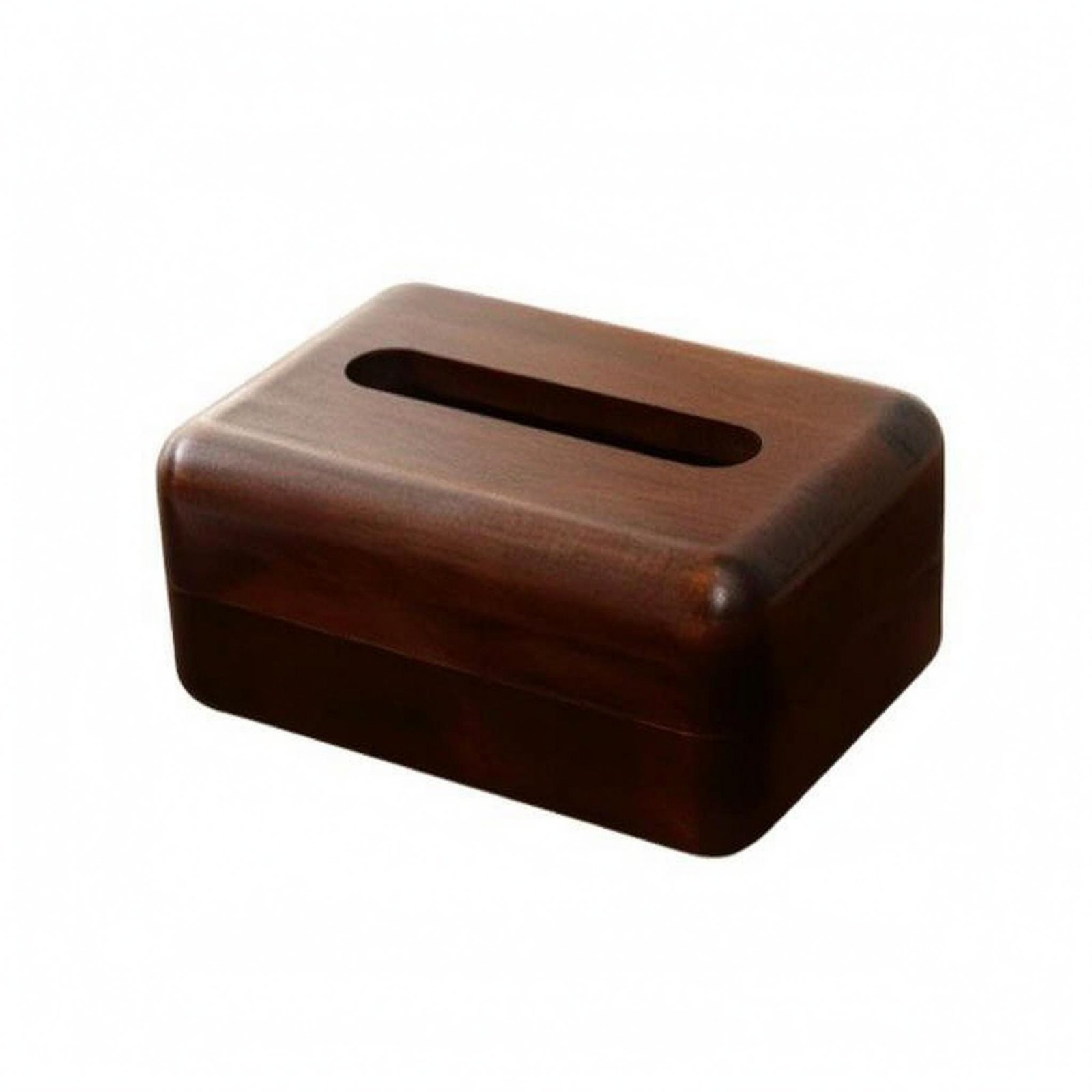 Walnut Tissue Box Cover