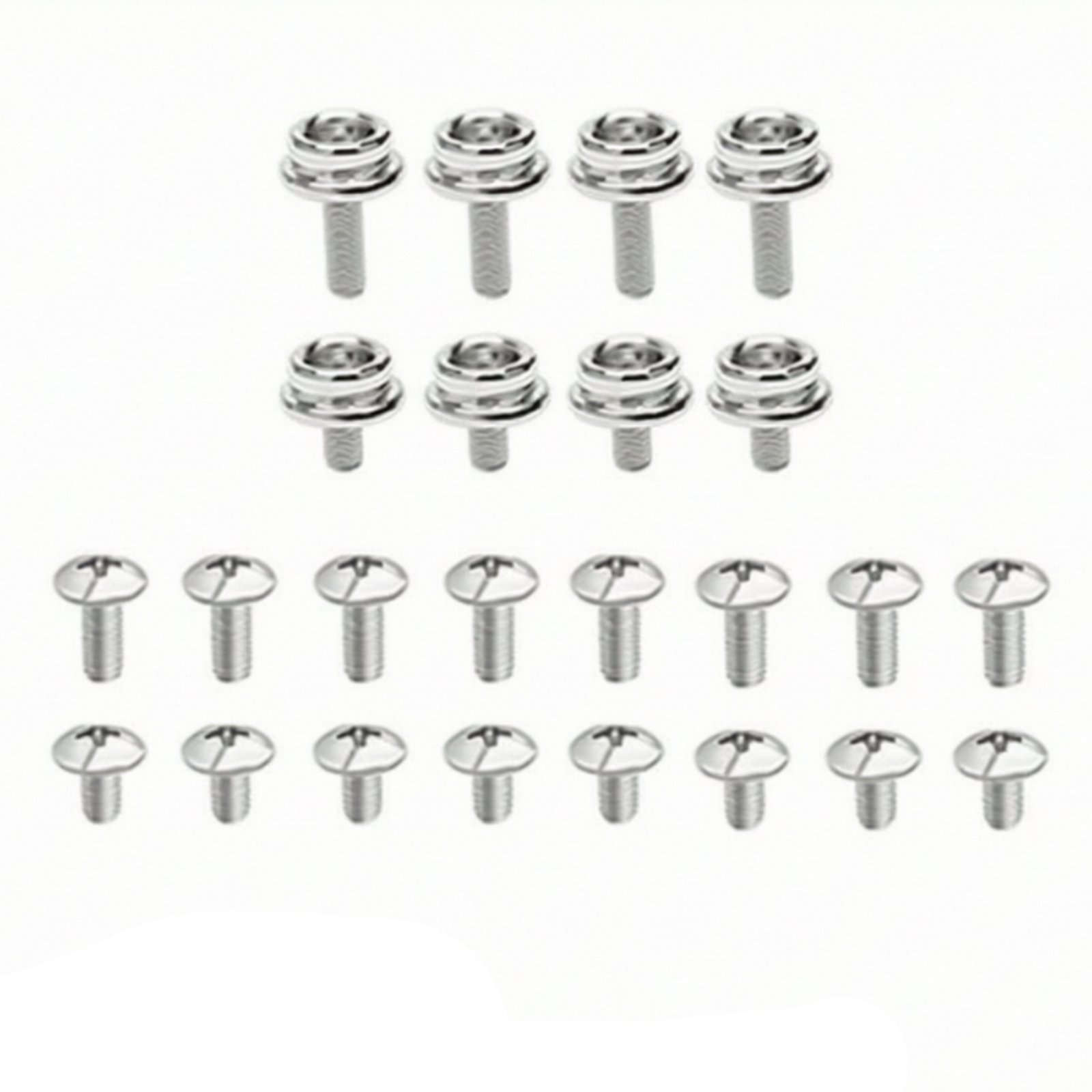 24-Piece Stainless Steel Face Guard Hardware Kit