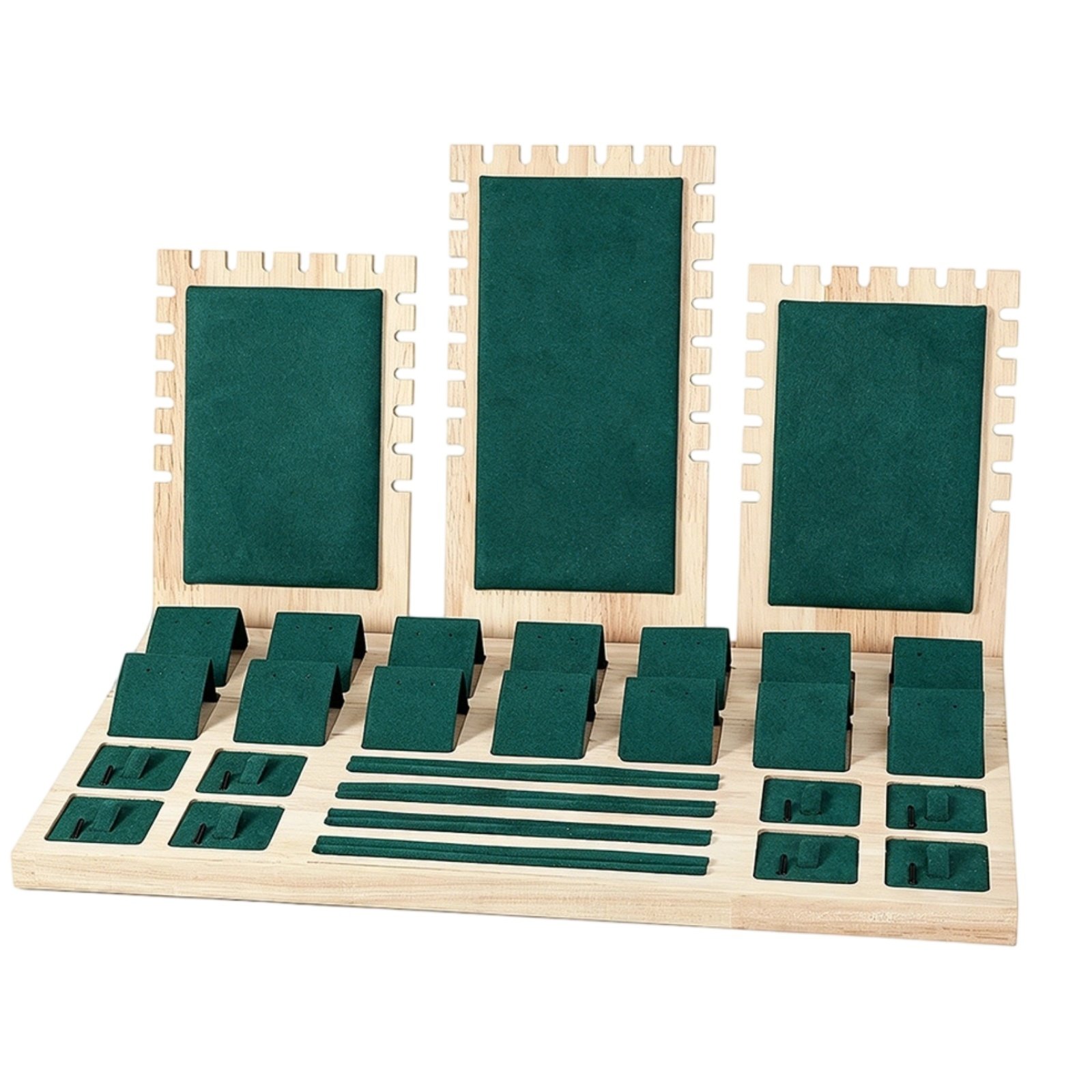 Wood Jewelry Display Rack