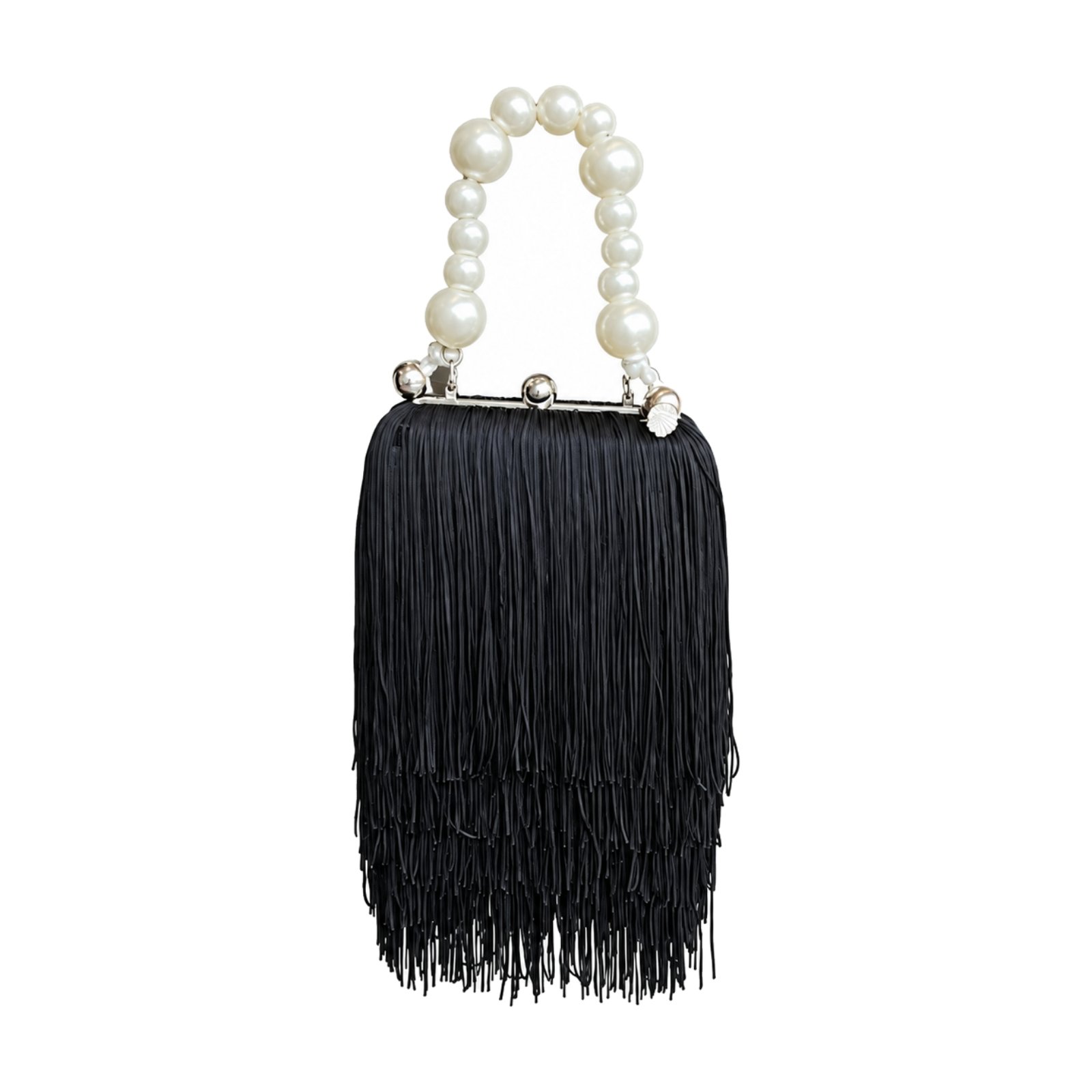 Evening Handbag with Pearl Handle