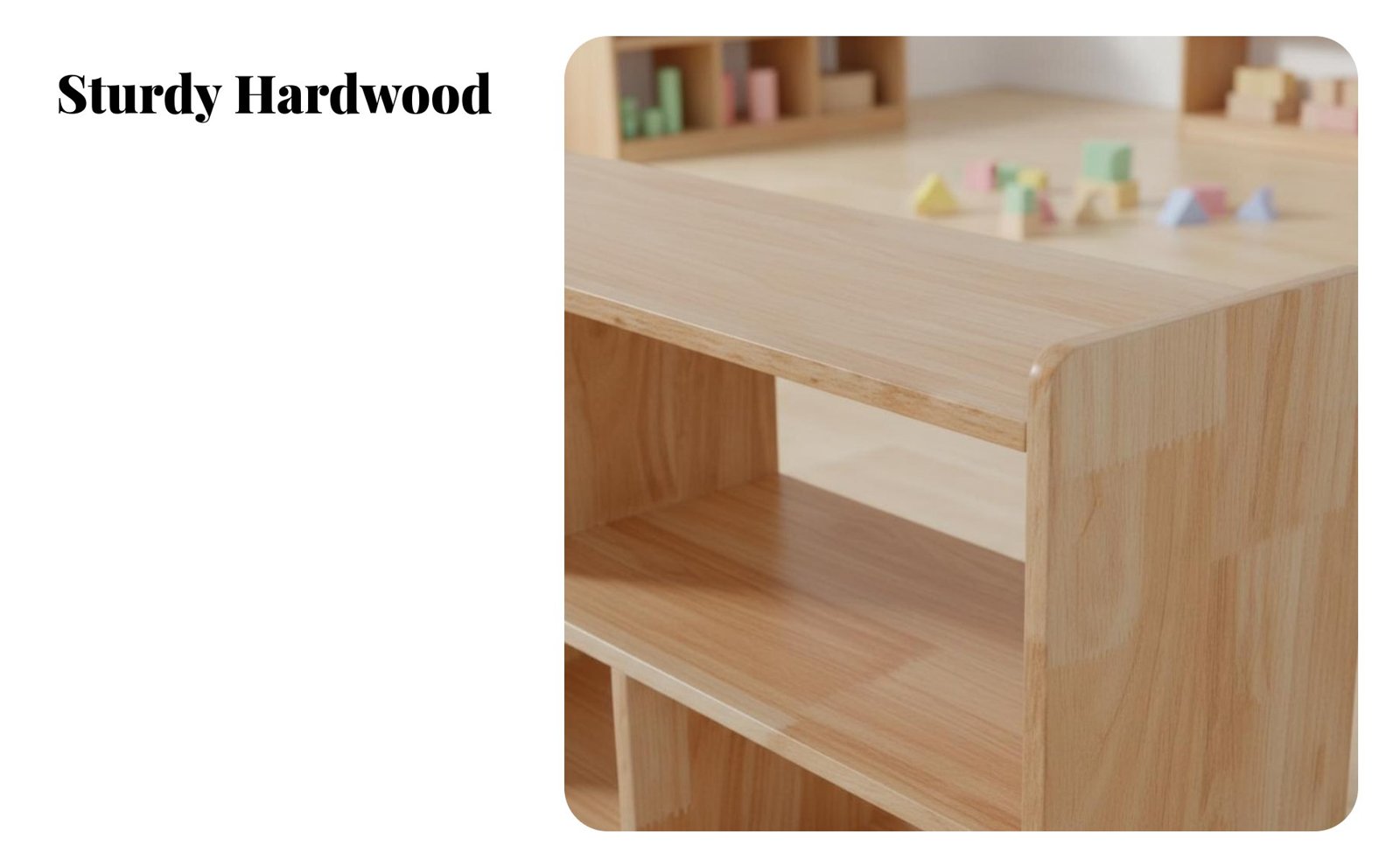 Montessori Cubby Unit