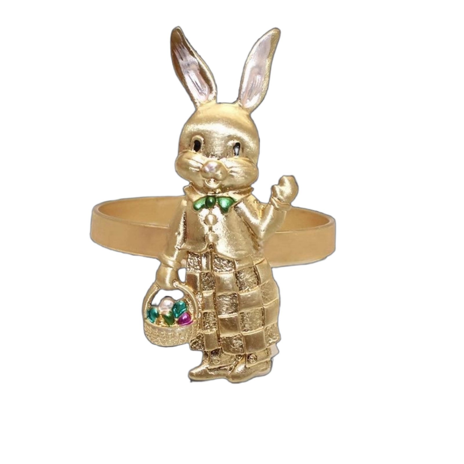 Easter Bunny Napkin Holder Alloy