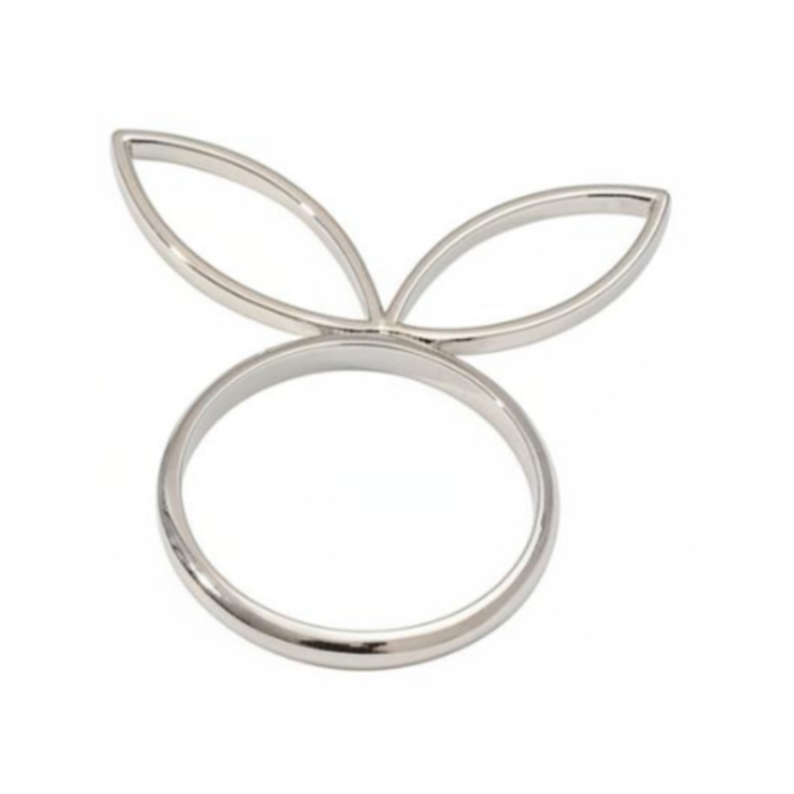 Bunny Napkin Holder Alloy – Silver