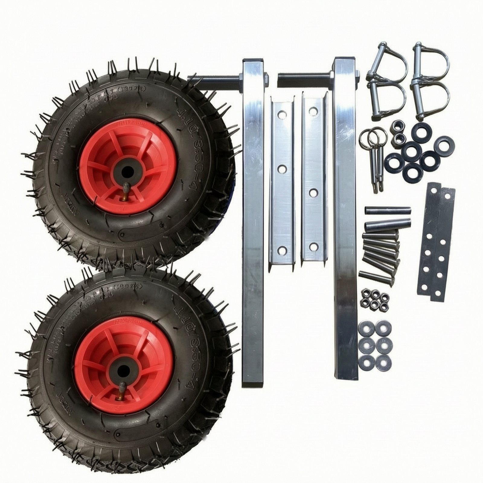 Foldable Boat Transom Wheels