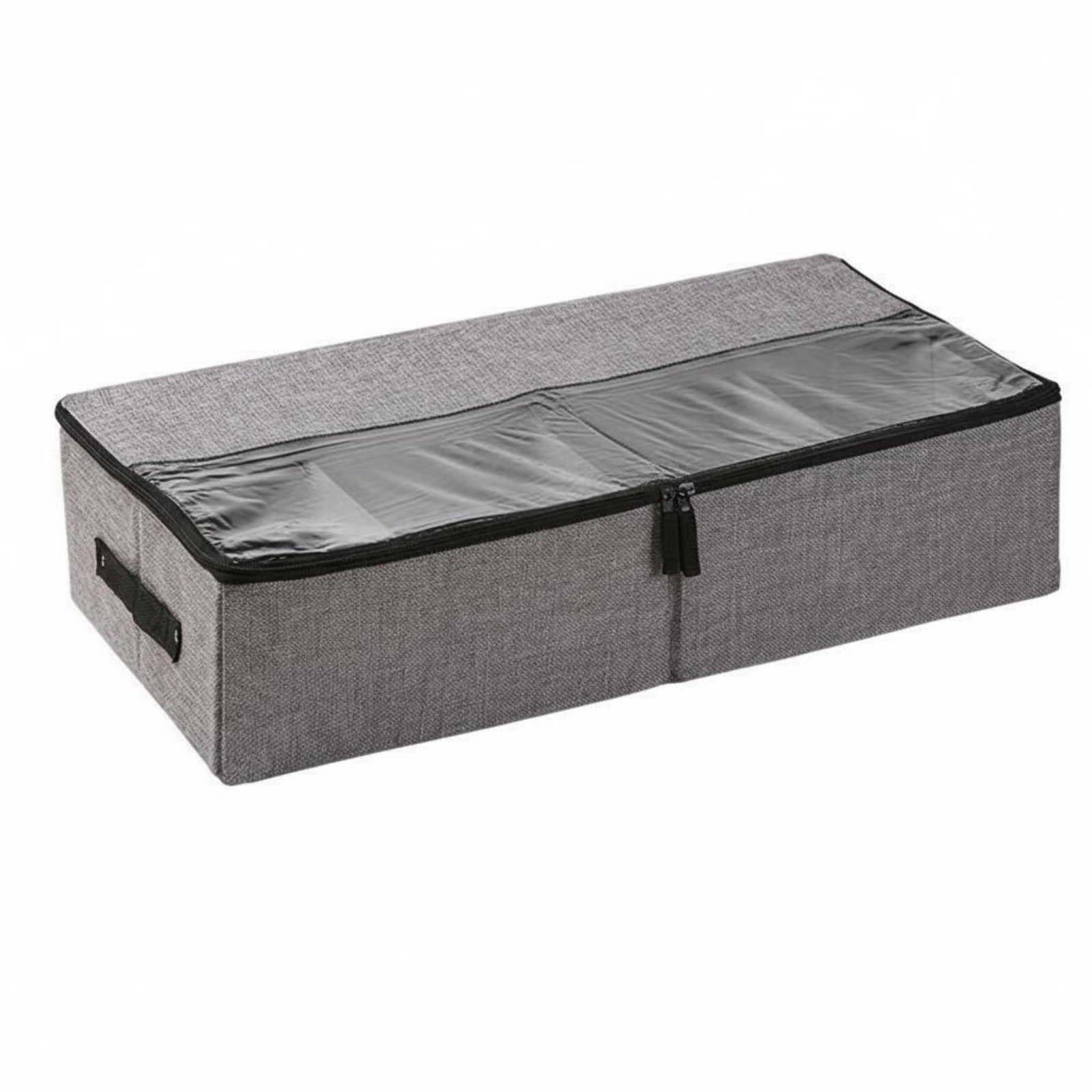 Foldable Shoe Storage Box – Dark Gray