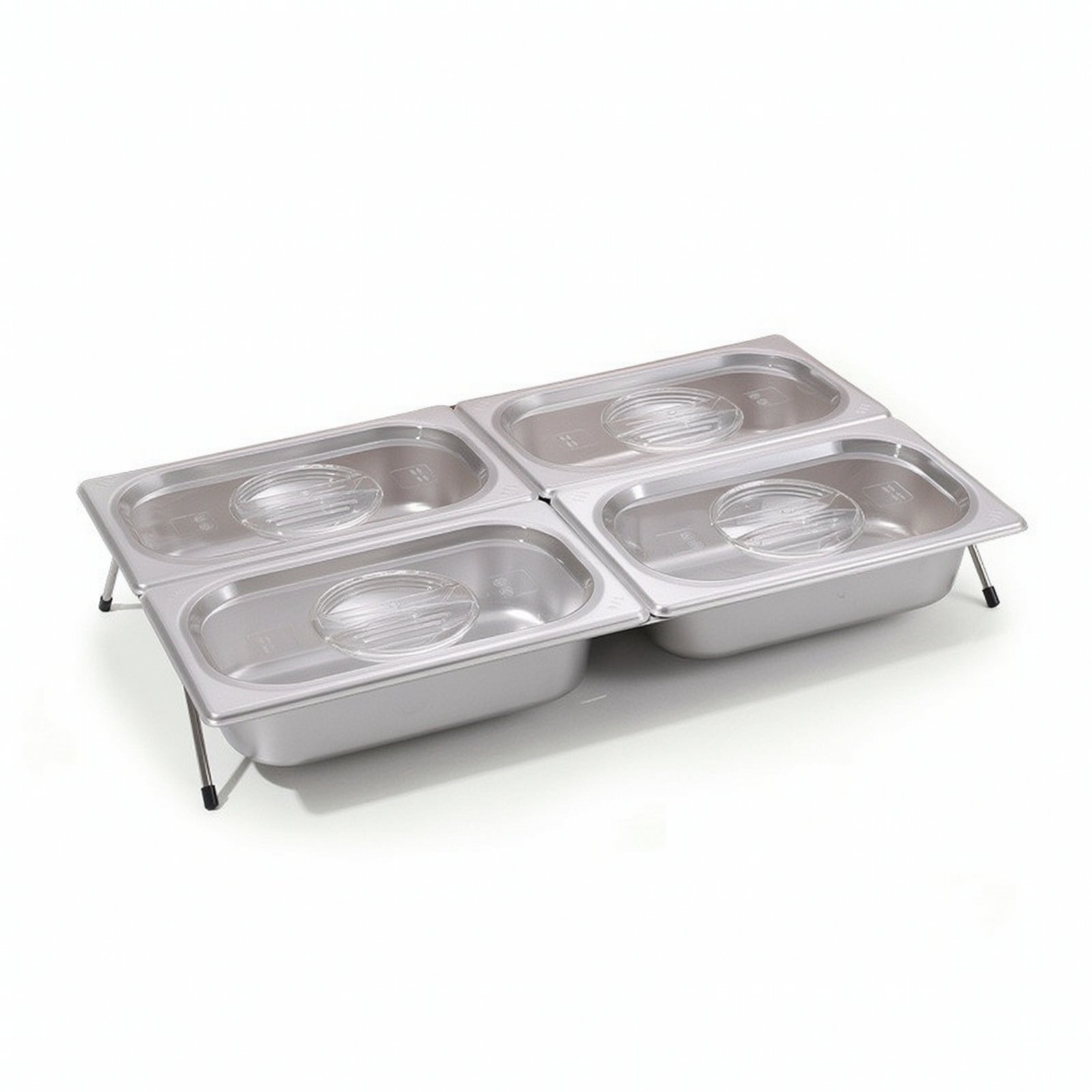 Four-Compartment Food Tray