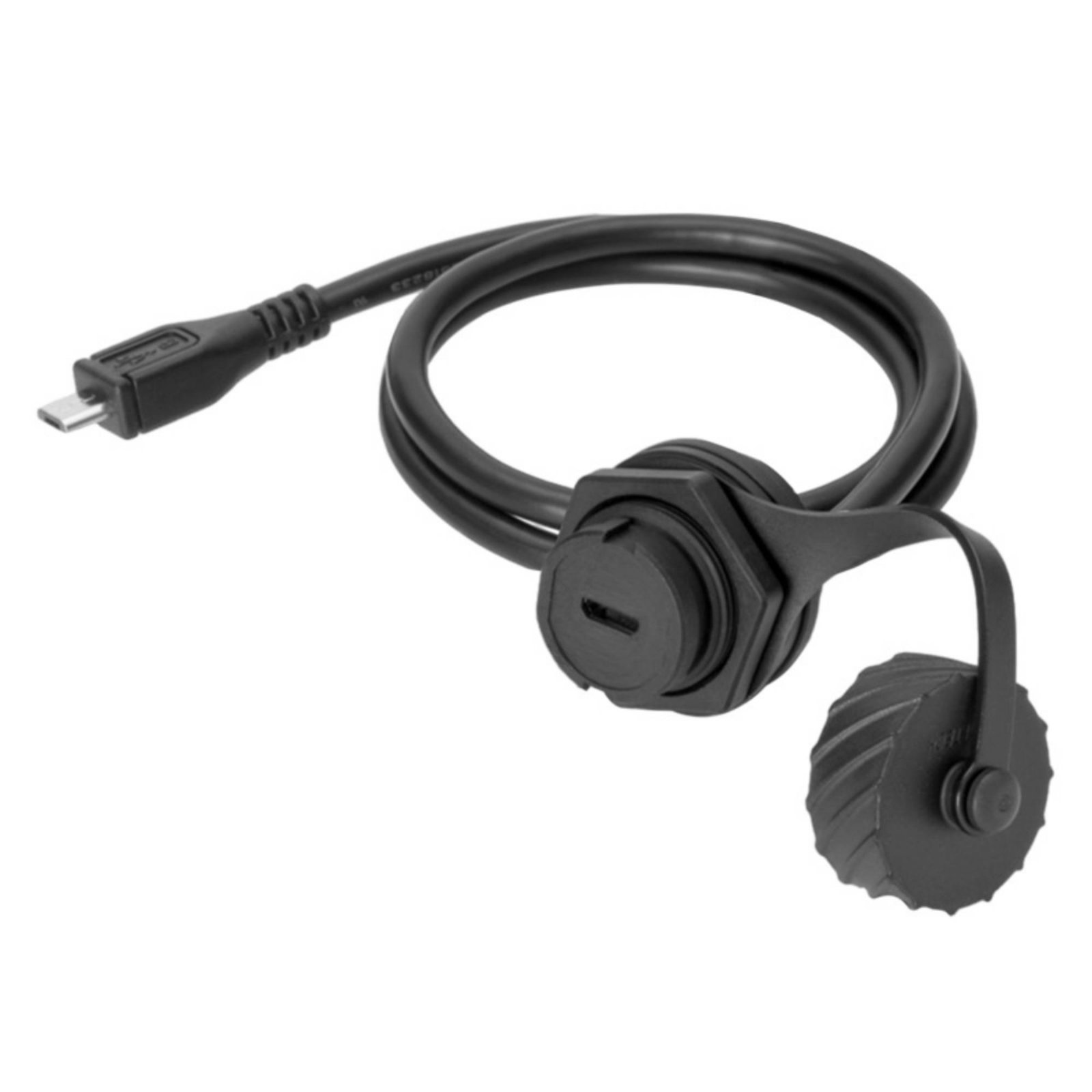 Micro USB Panel Mount Cable Waterproof Cover