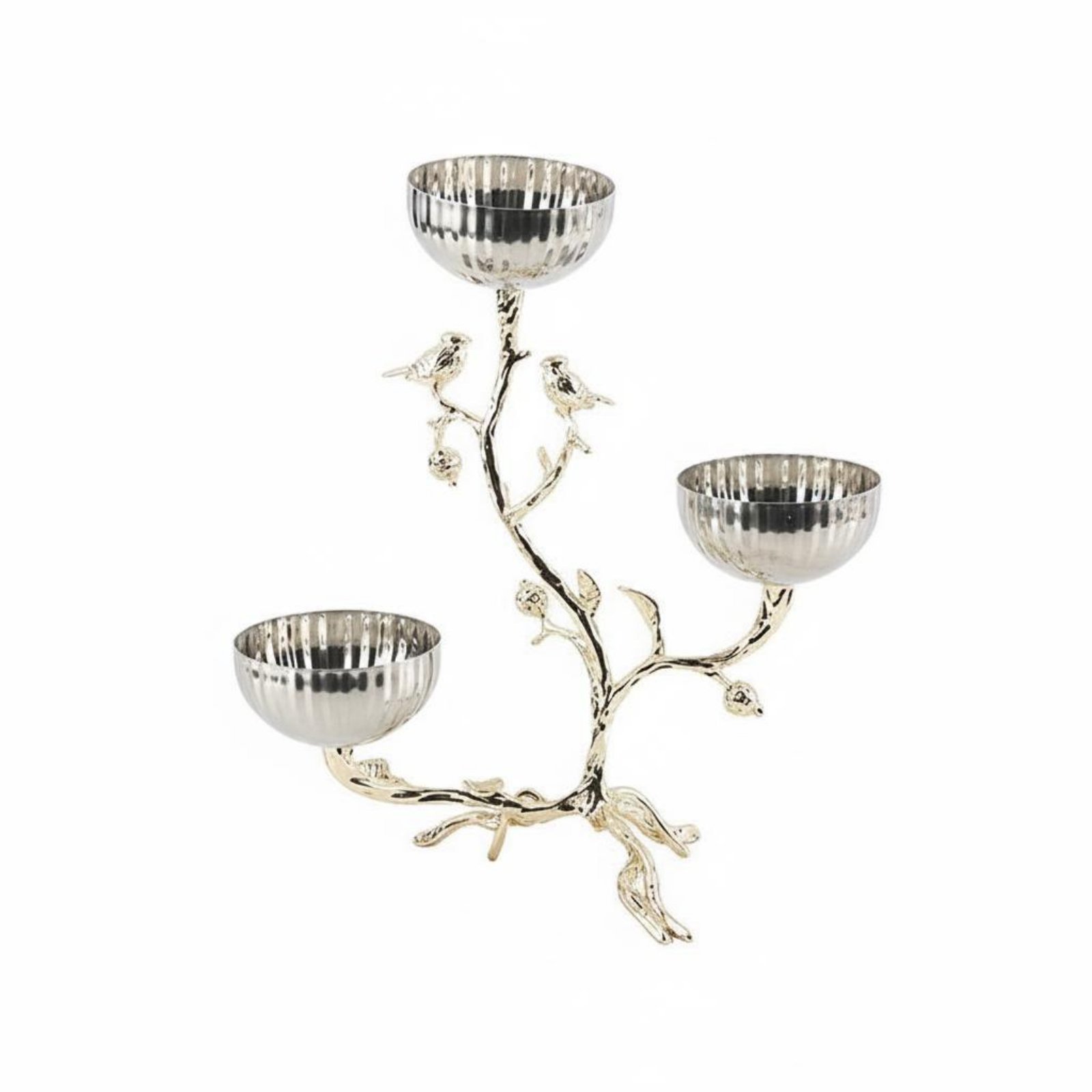 Three-Bowl Fruit Holder