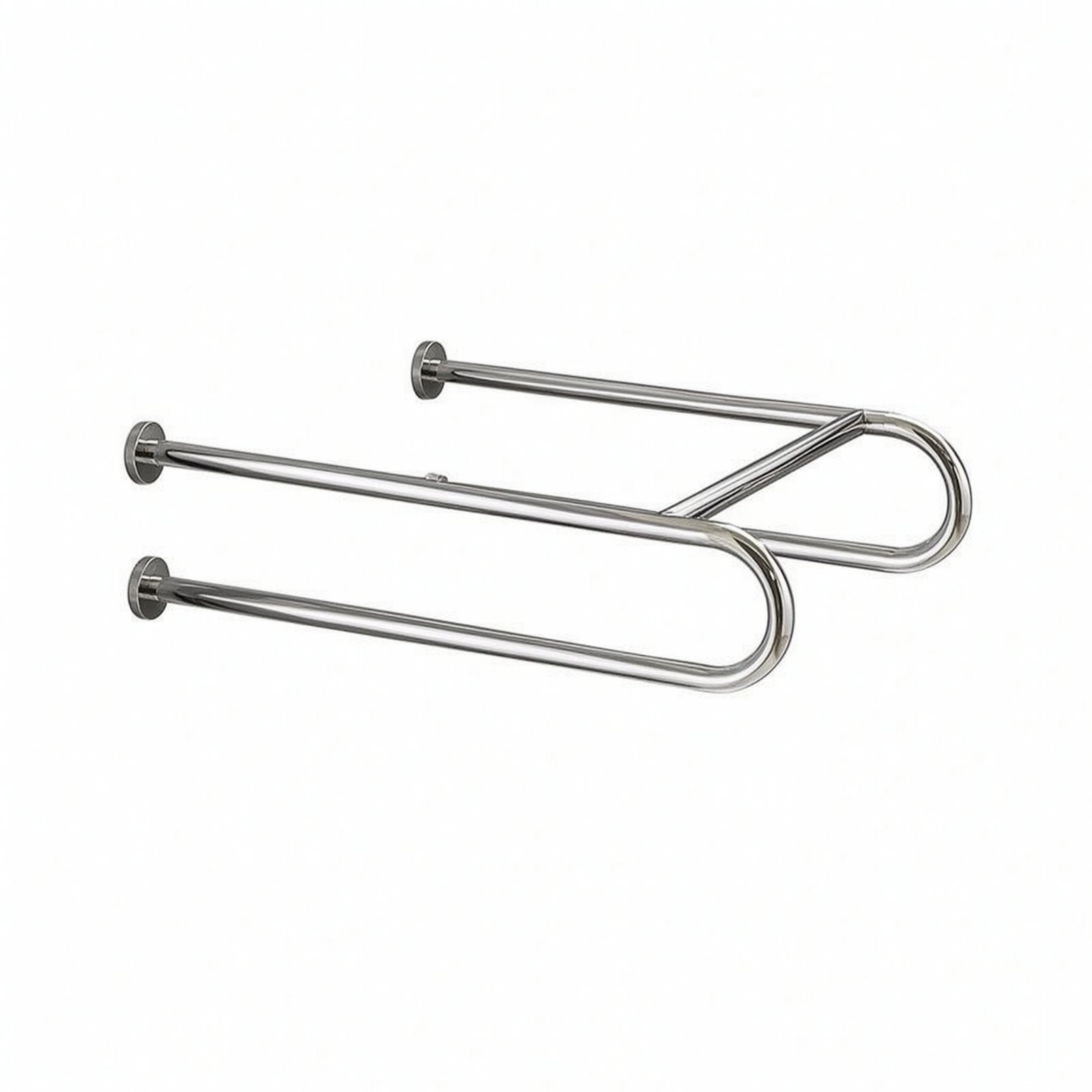 Hinged Curved Grab Bar
