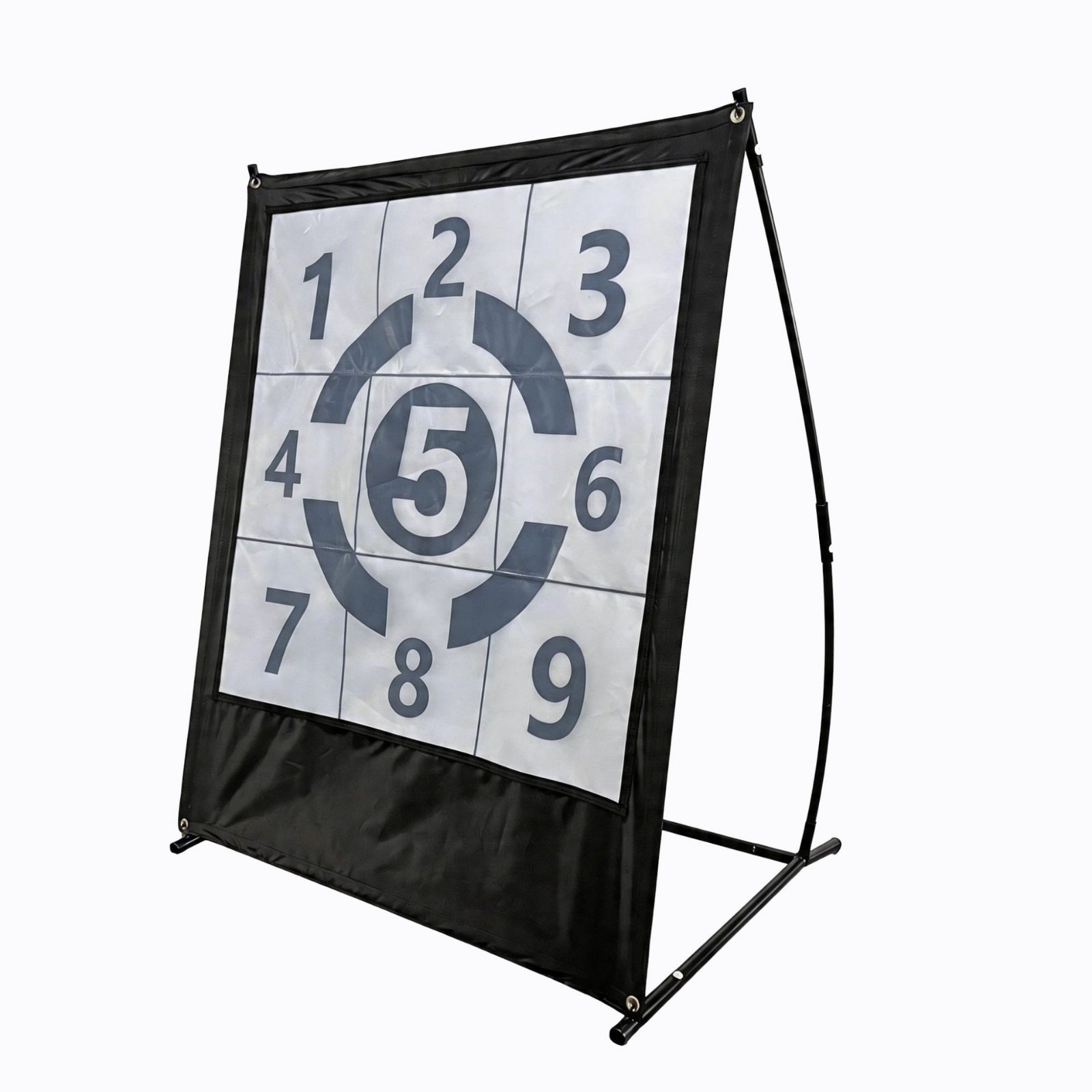 Nine-Hole Pitching Target Net