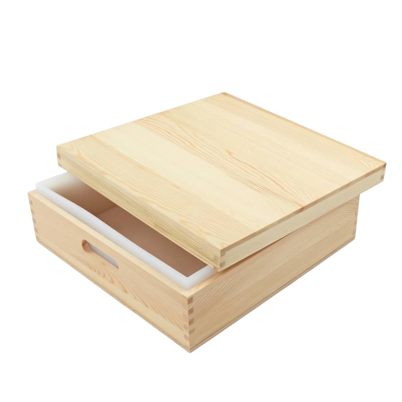 Silicone Soap Form with Wooden Box