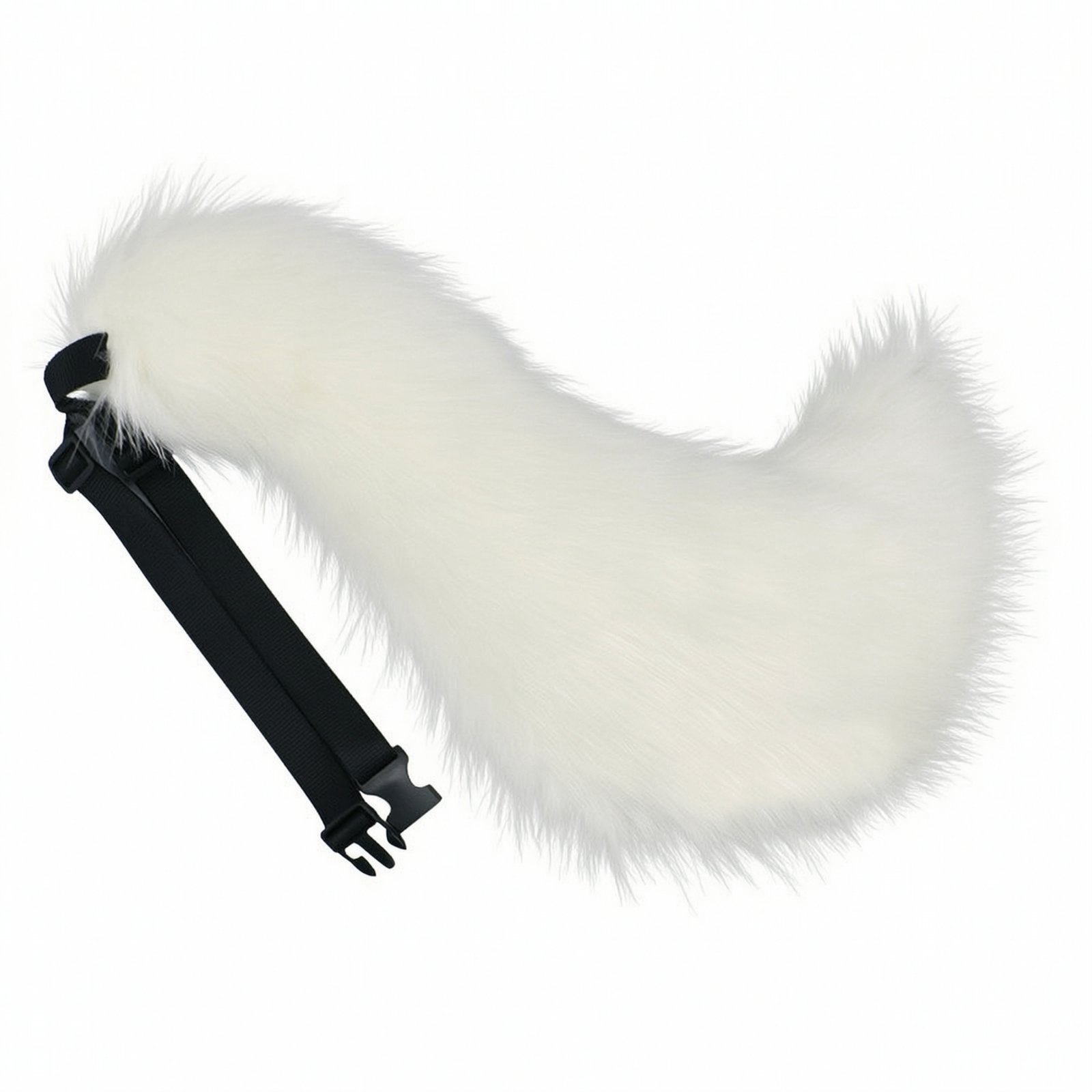 Curved Faux Pelt Tail