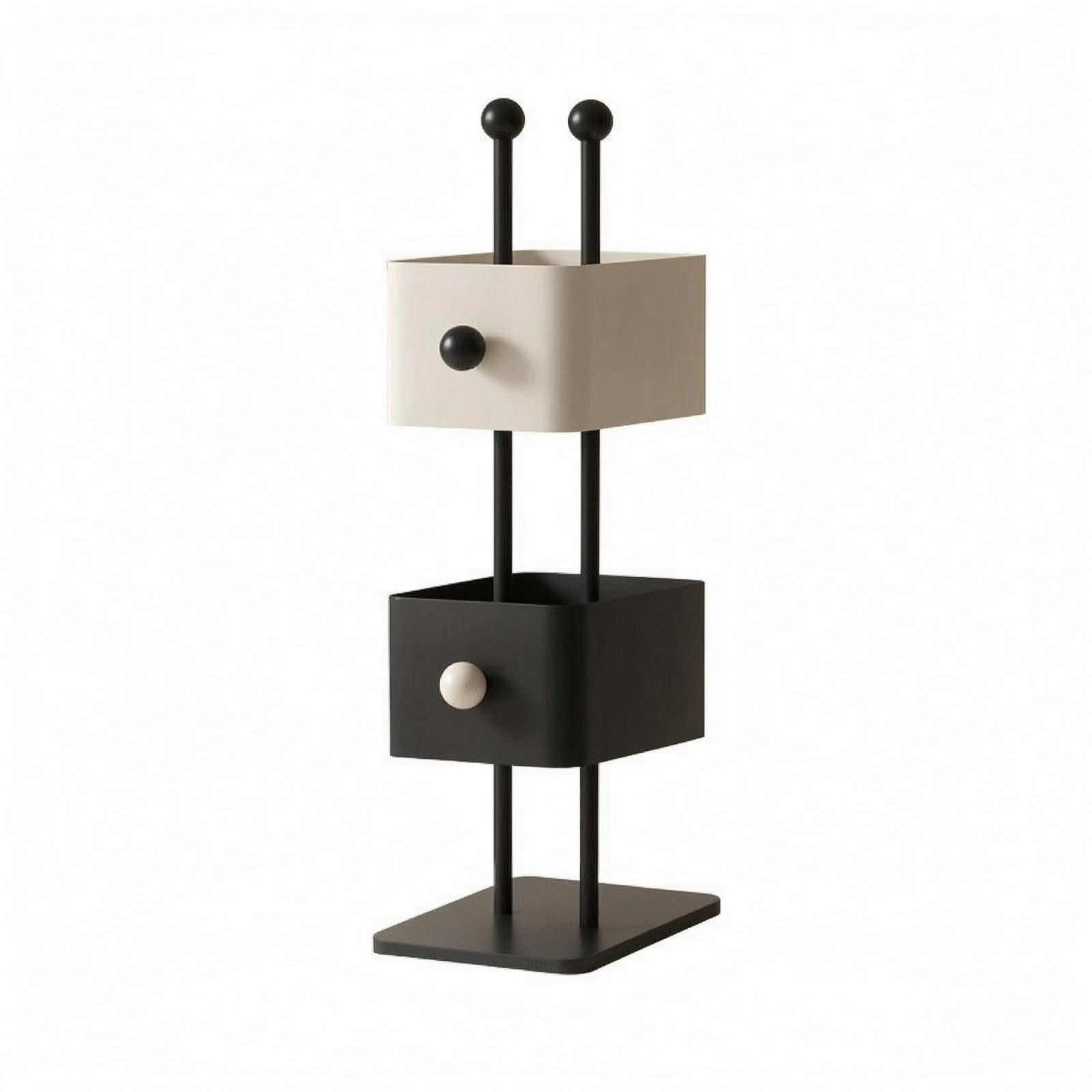 Freestanding Bin Shelf