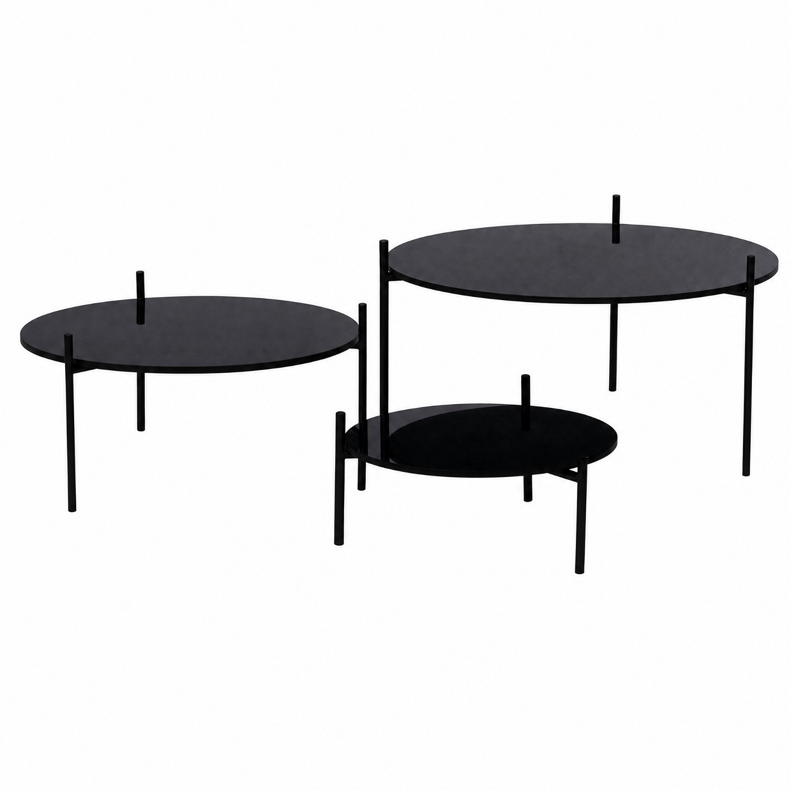 3-Piece Acrylic Dessert Display Stand