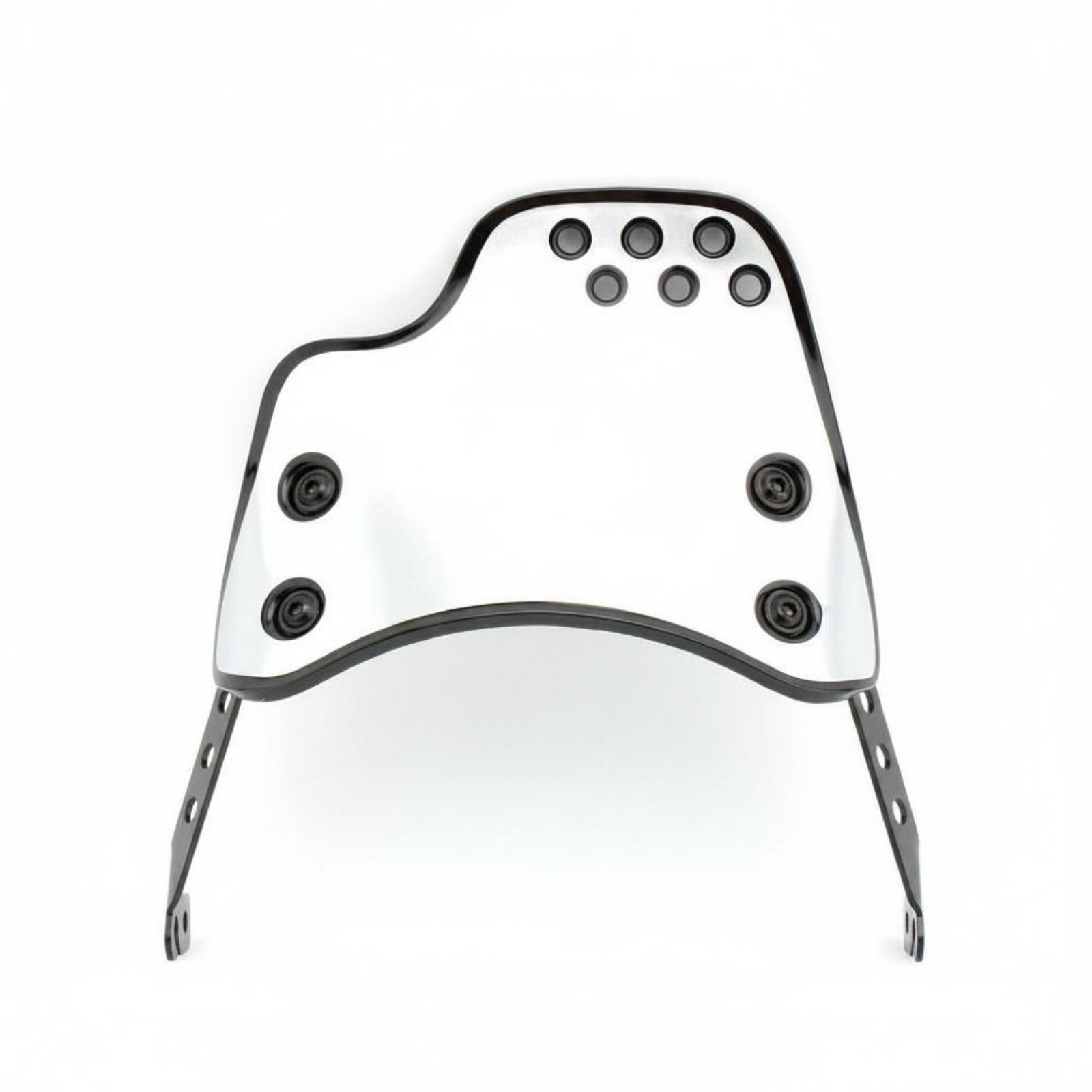 Motorcycle Windscreen with Metal Brackets