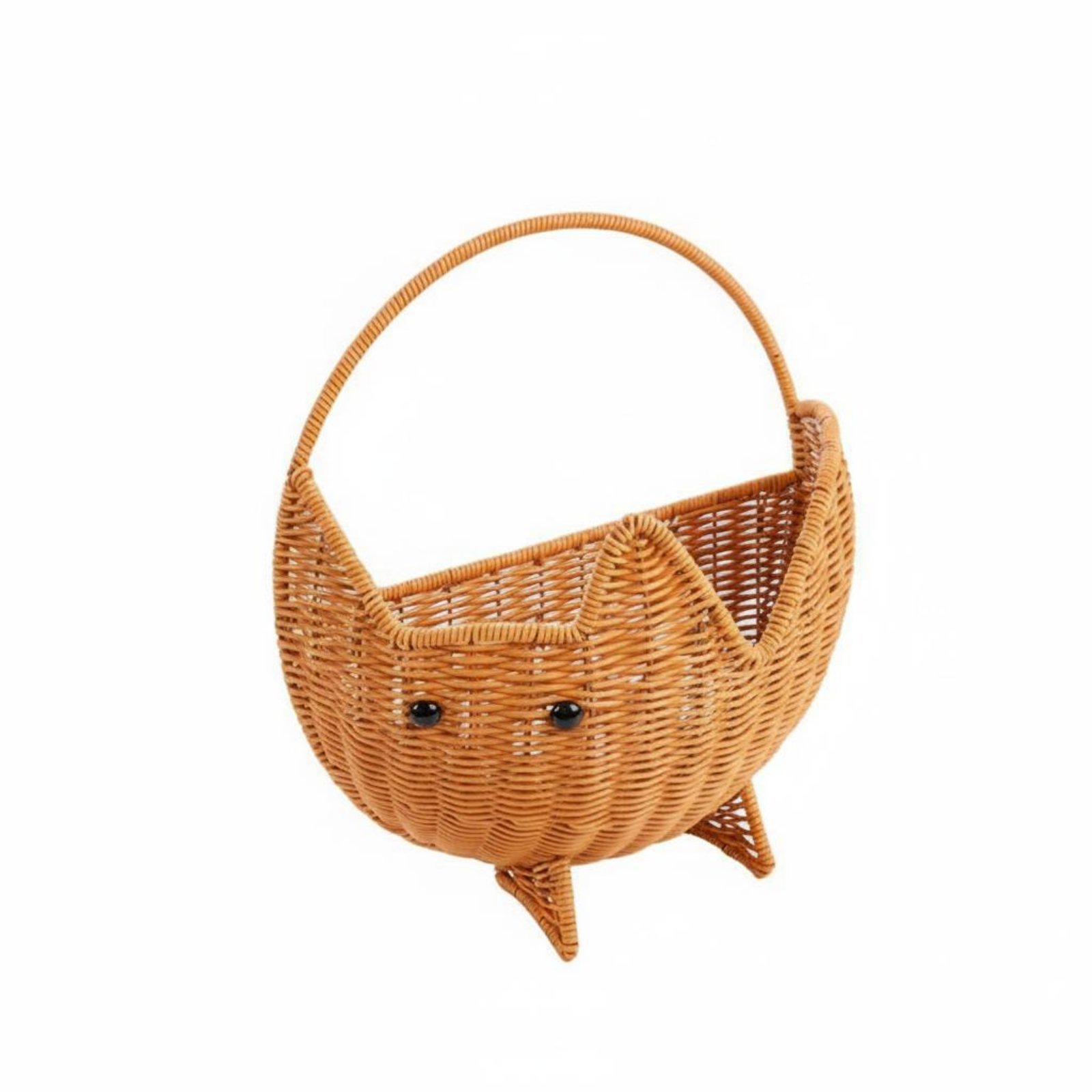 Cat-Shaped Storage Basket