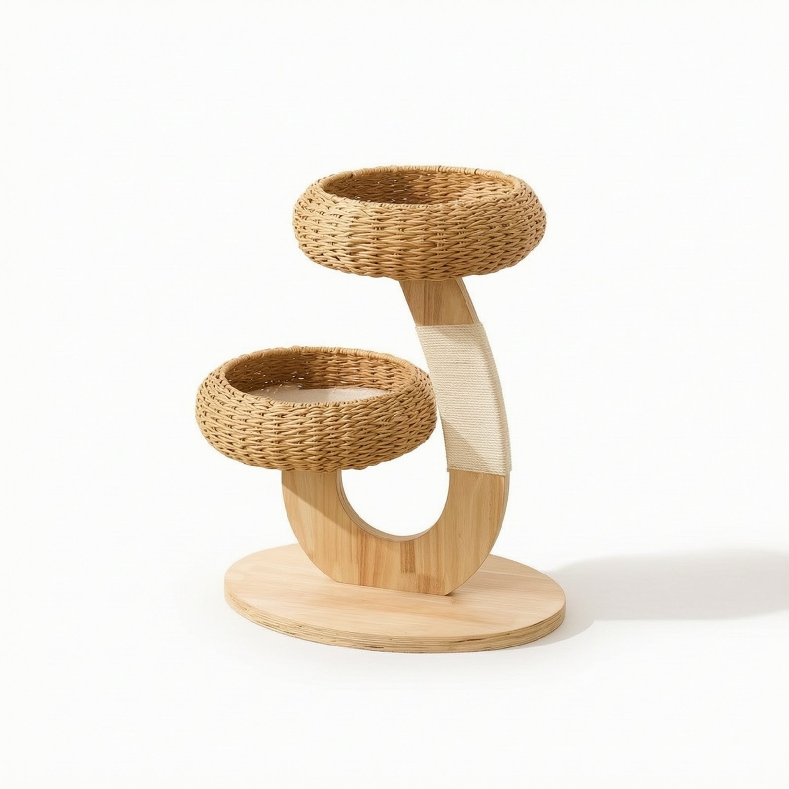 Wooden Cat Perch System