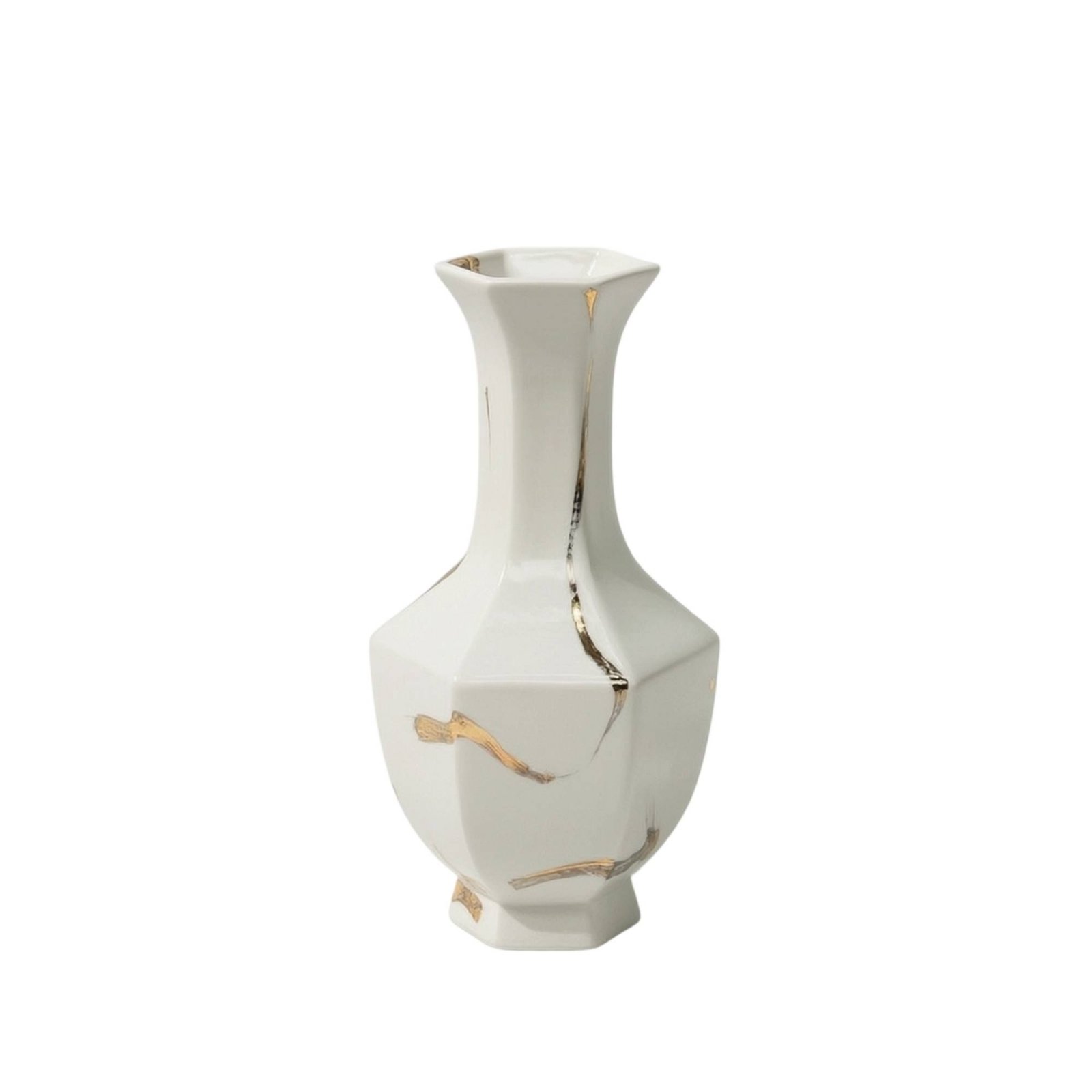 Hexagonal Resin Vase