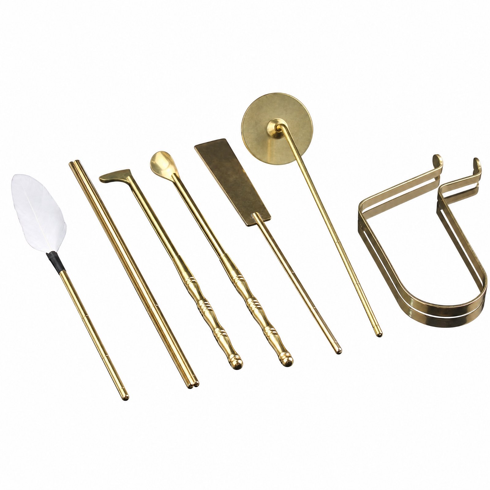 7-Piece Frankincense Tool Kit Brass