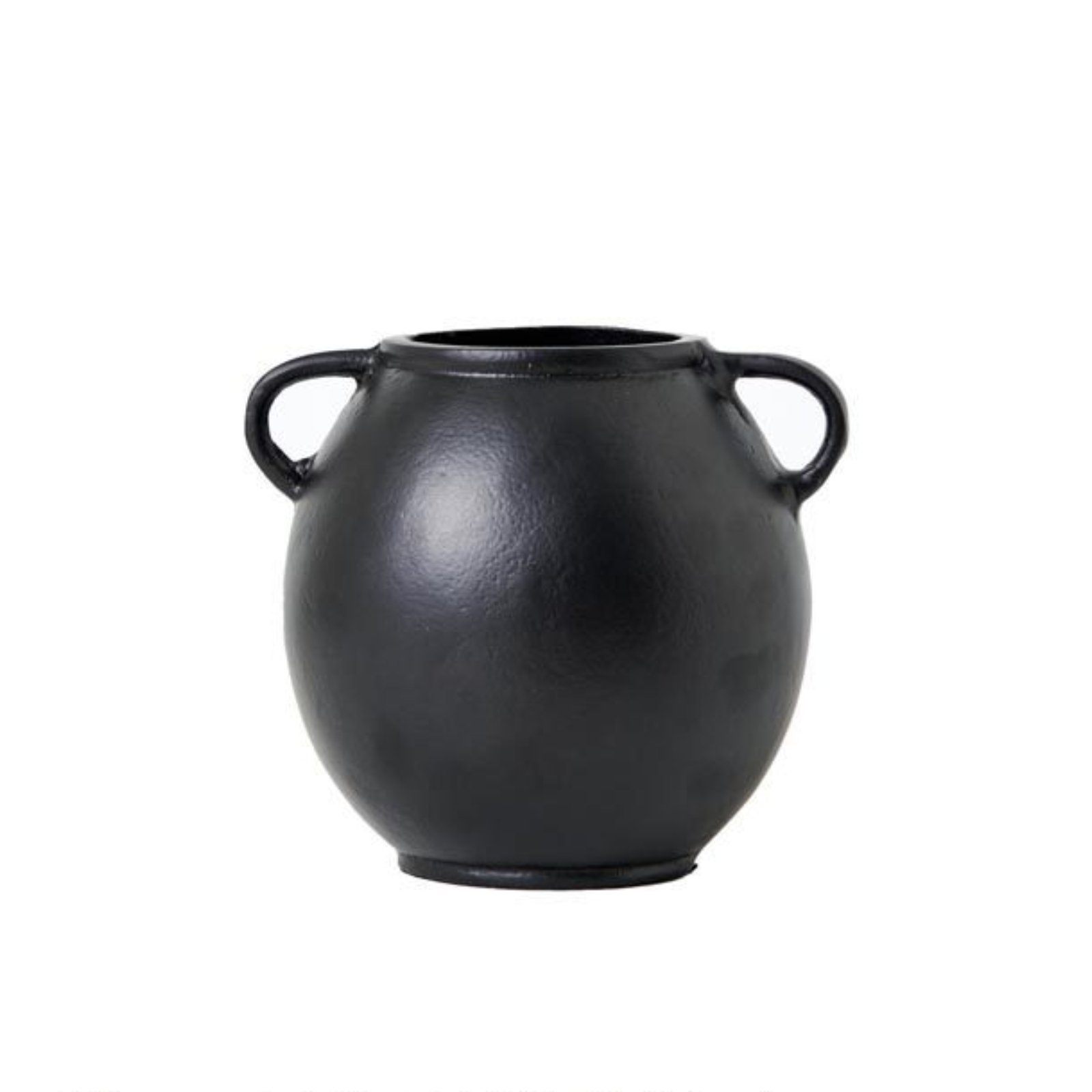 Aluminum Vase with Handles
