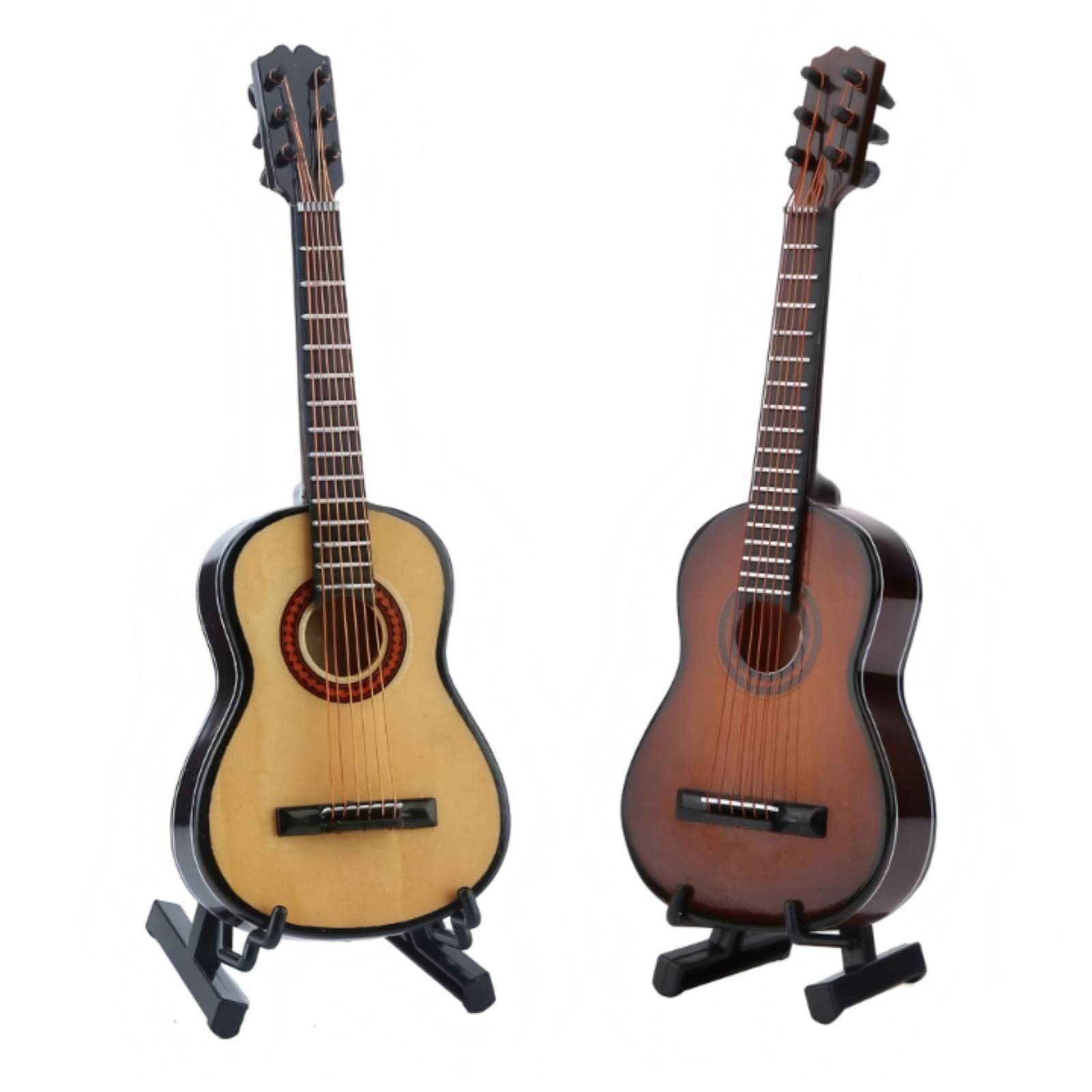2-Piece Miniature Guitar Model