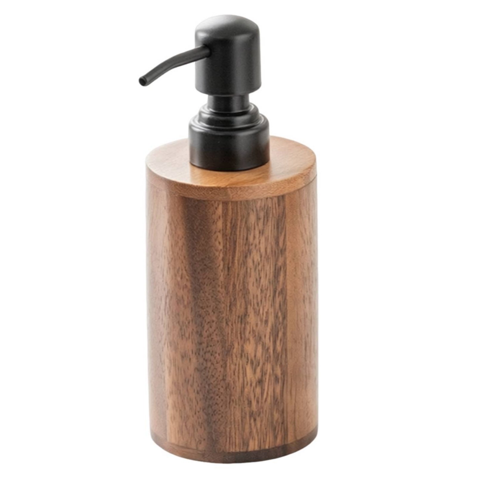 Wood-Grain Soap Dispenser Refillable