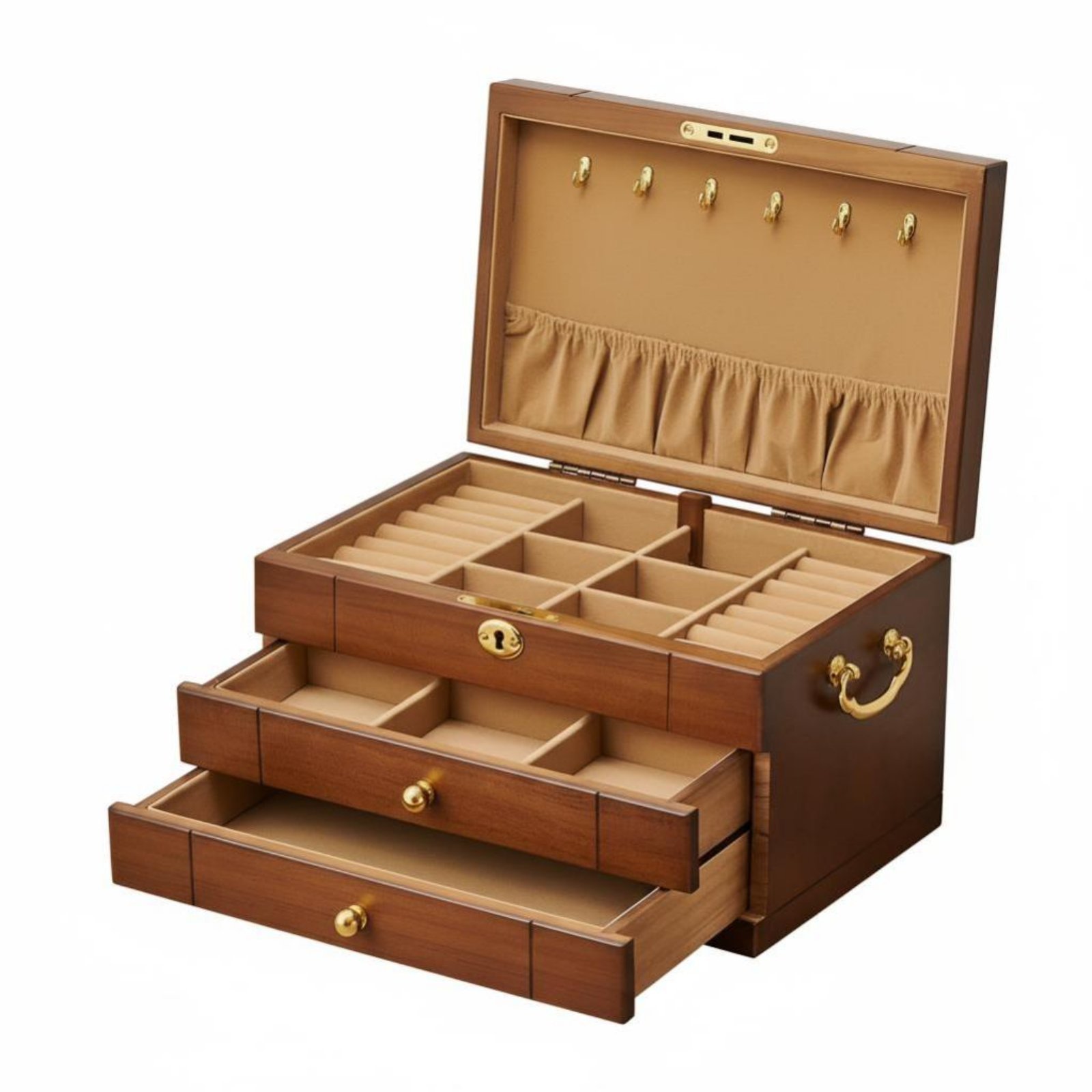 Hardwood Jewelry Box