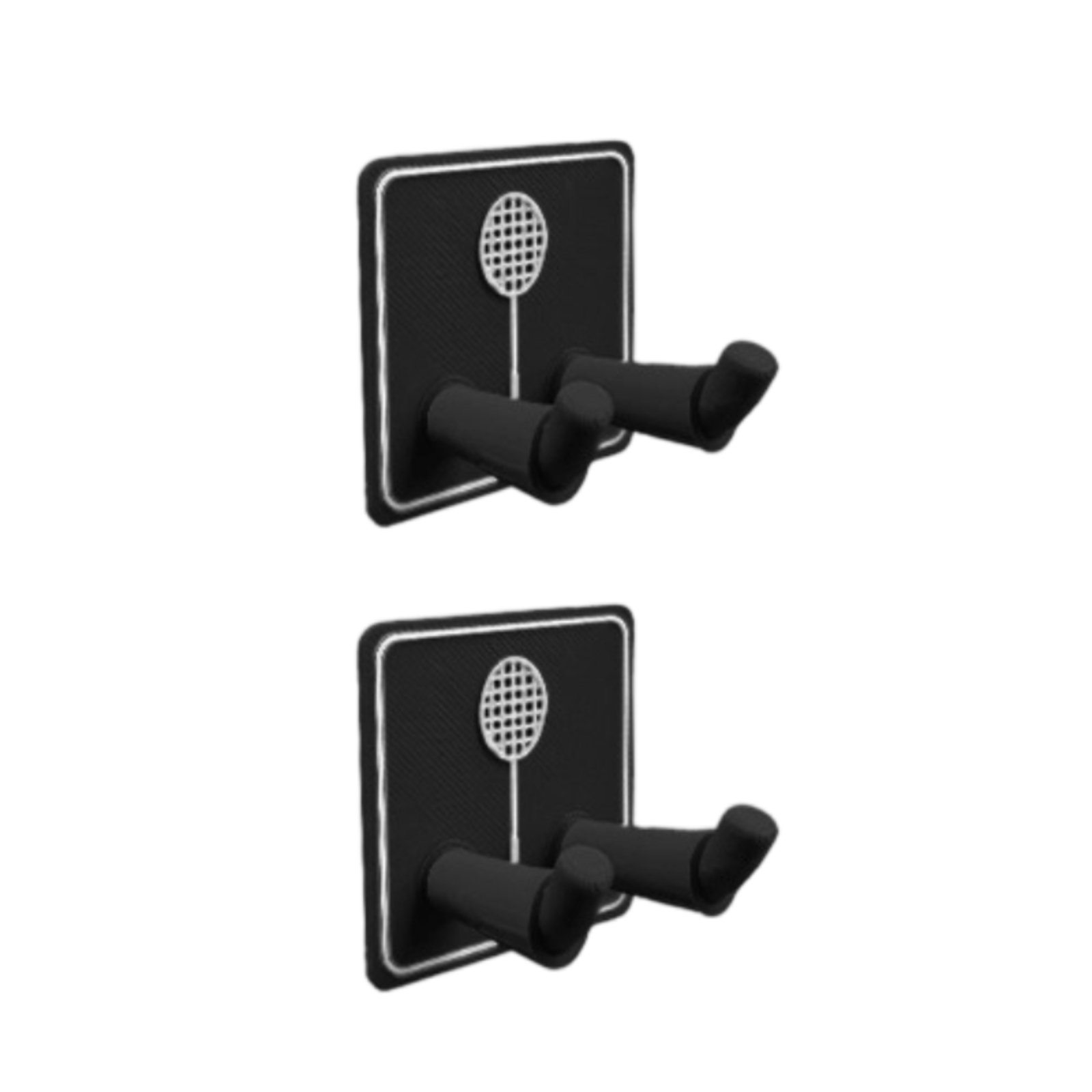 2-Piece Screwless Badminton Racket Hook