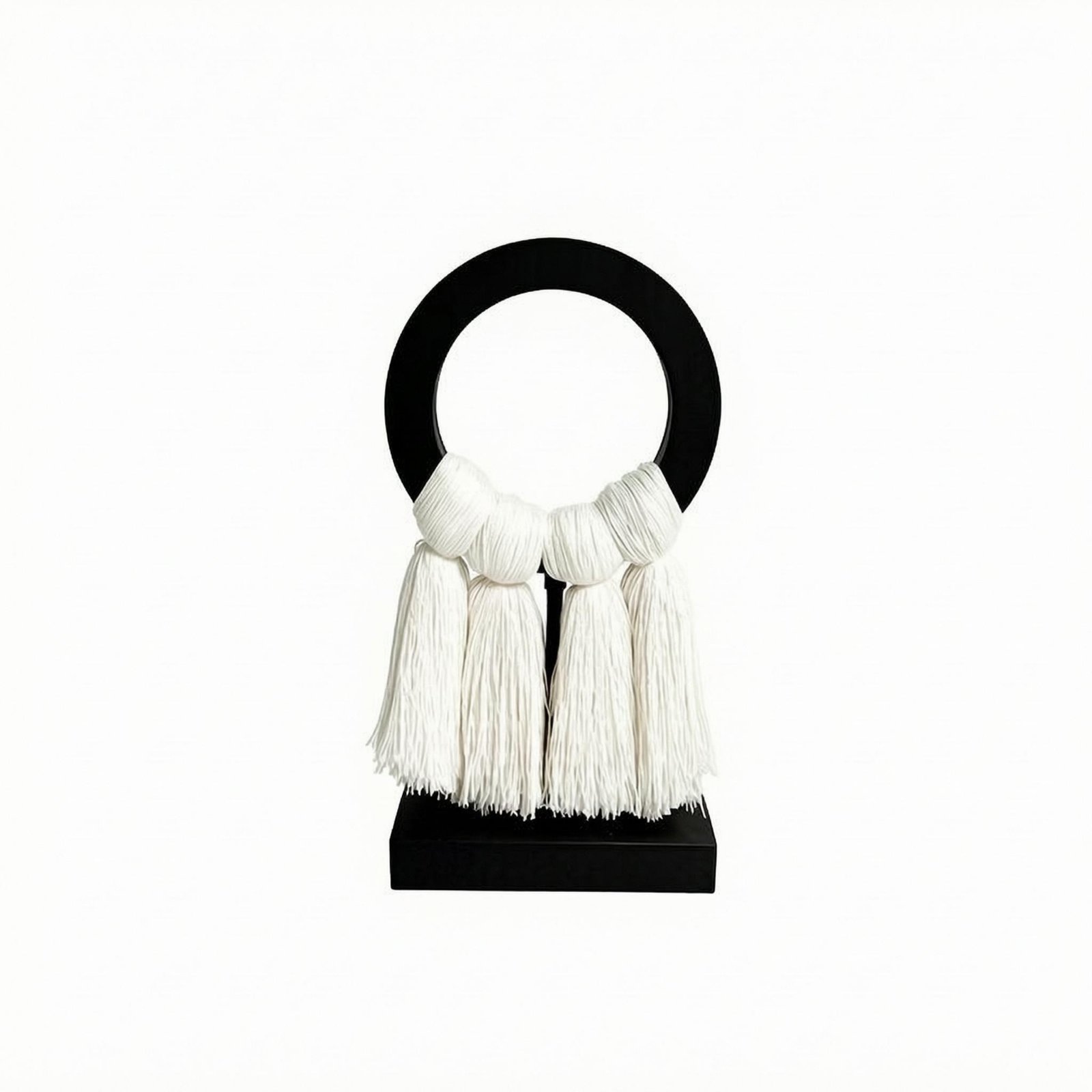 Minimalist Tassel Hoop Decor
