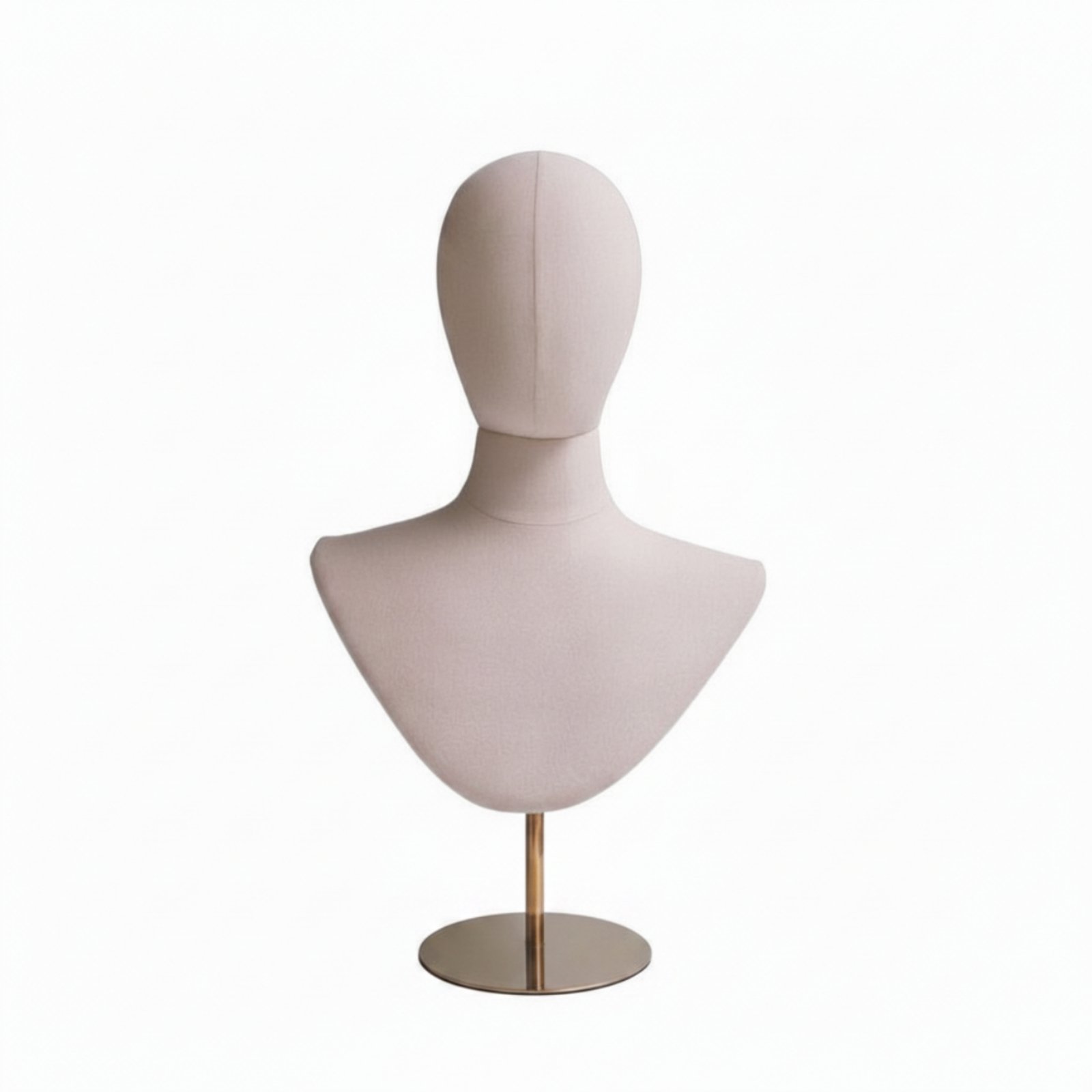 Linen-Textured Dress Form