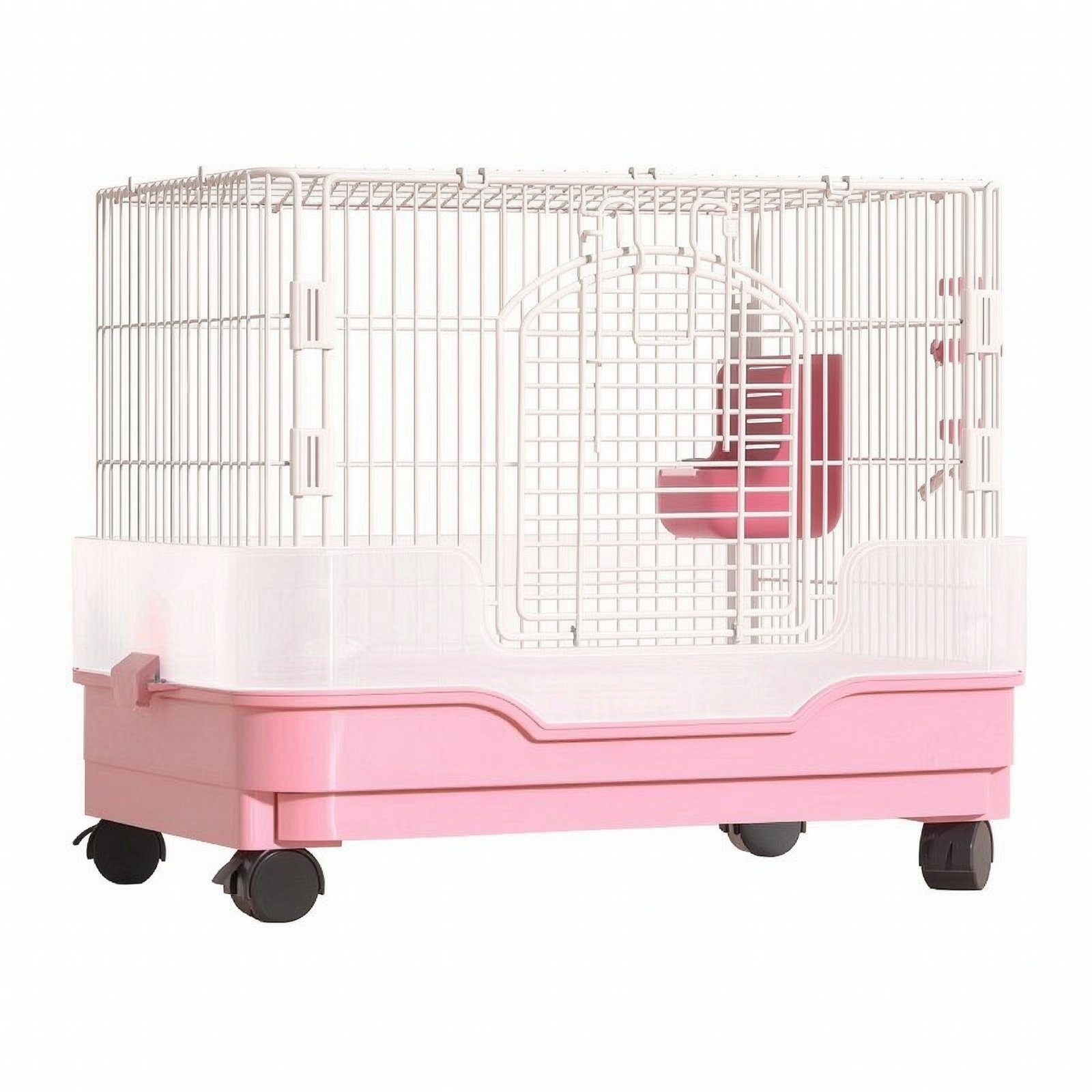Small Animal Cage with Wheels