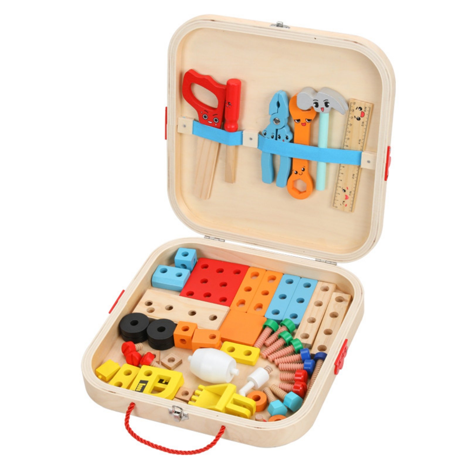 Wooden Toy Tool Set