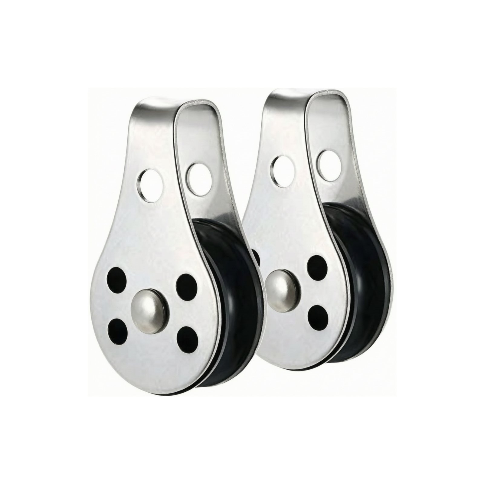 2-Piece Stainless Steel Kayak Pulley Block