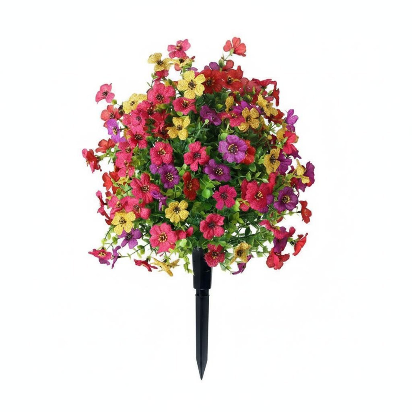 Set of 4 Artificial Petunia Stake