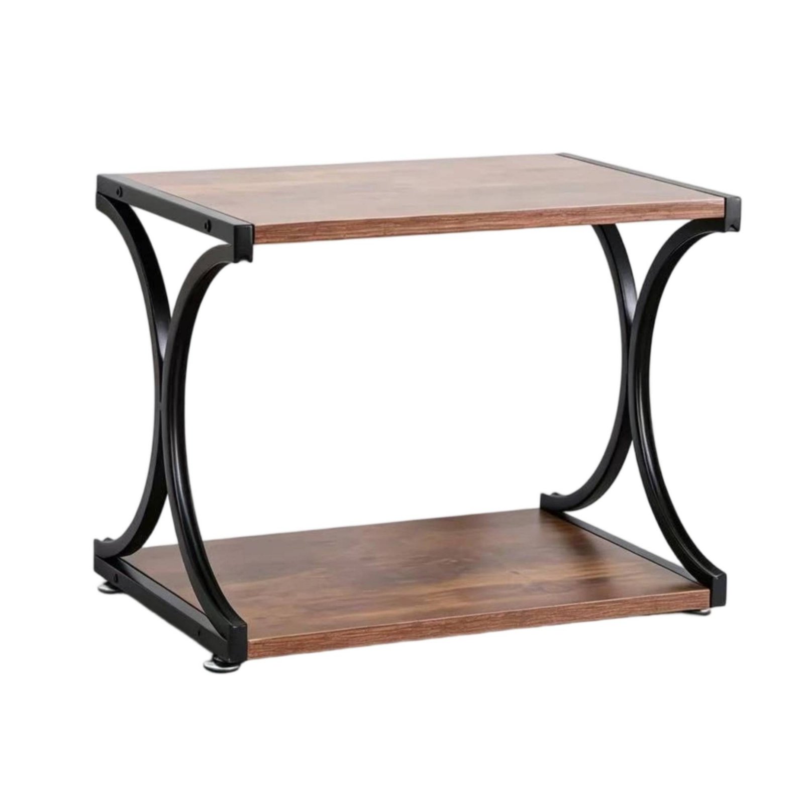 Countertop Organizer with Wood Shelf