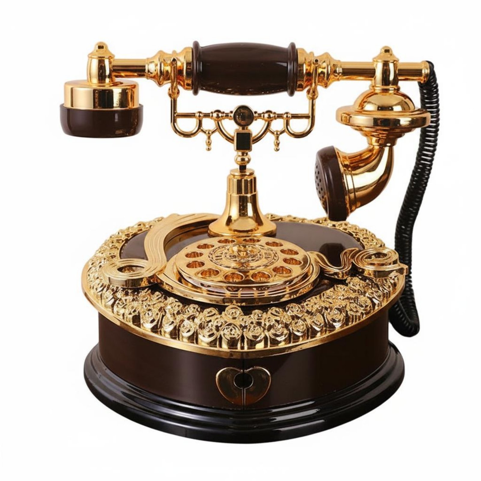 Antique Telephone Musical Box
