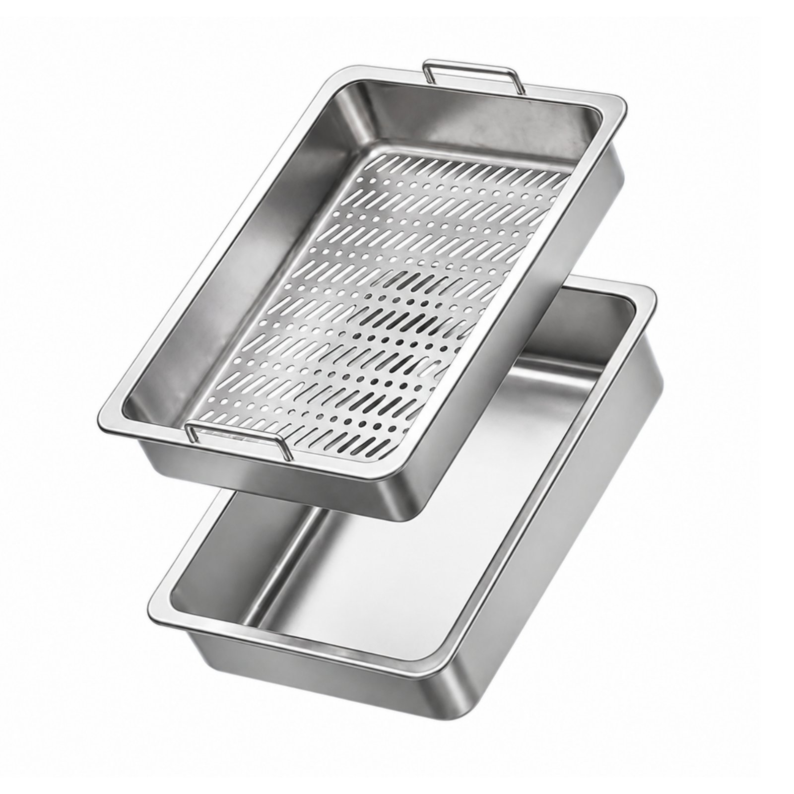 Stainless Steel Sifting Cat Toilet