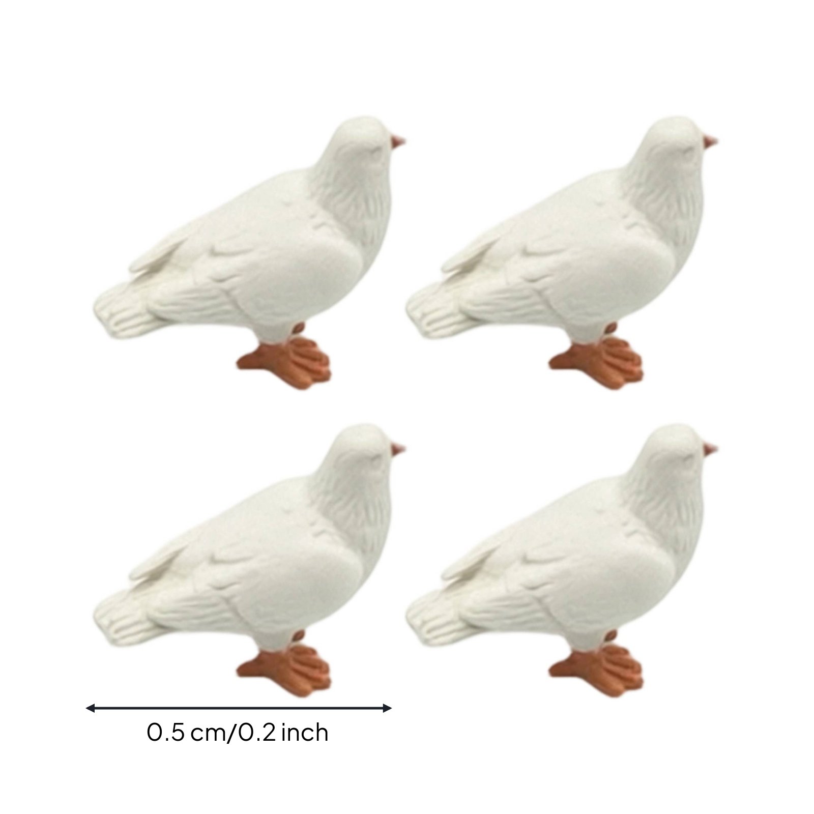 Resin Pigeon Figurine