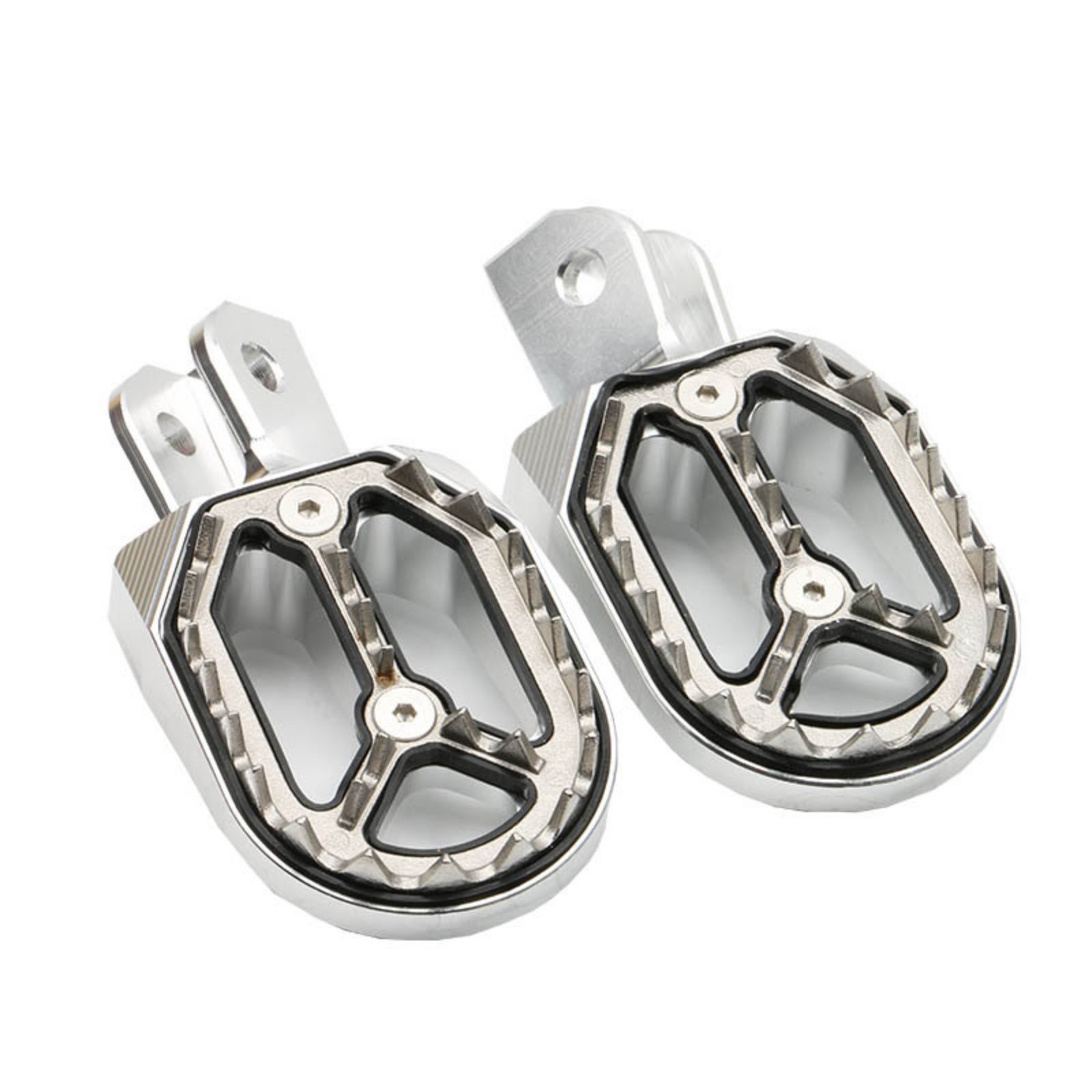 2-Piece Rough-Terrain Motorcycle Foot Peg