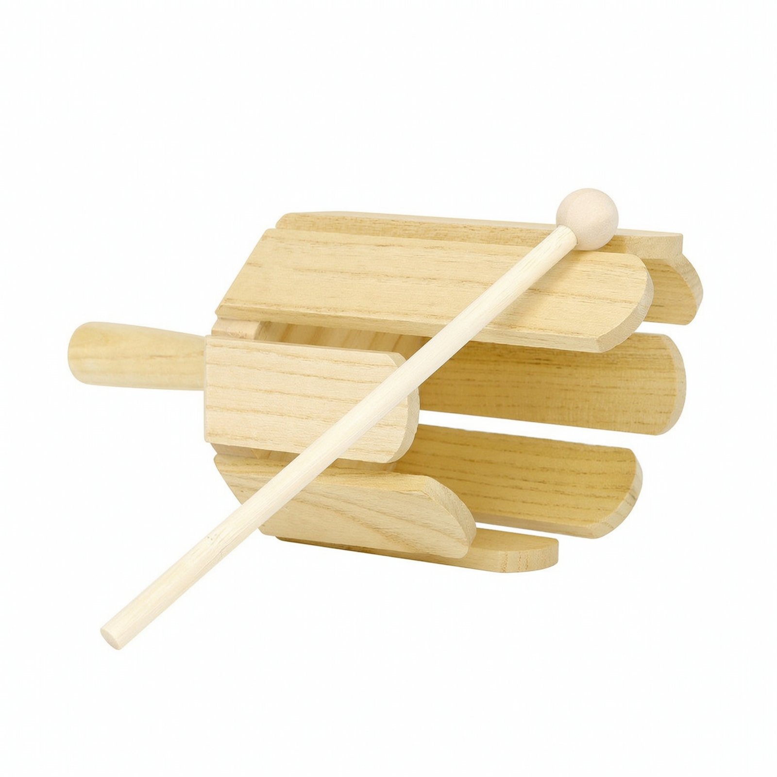 Solid Wood Xylophone with Mallets