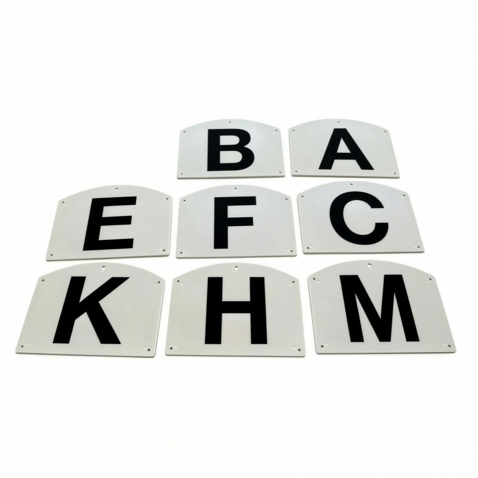 9-Piece Training Marker Sign