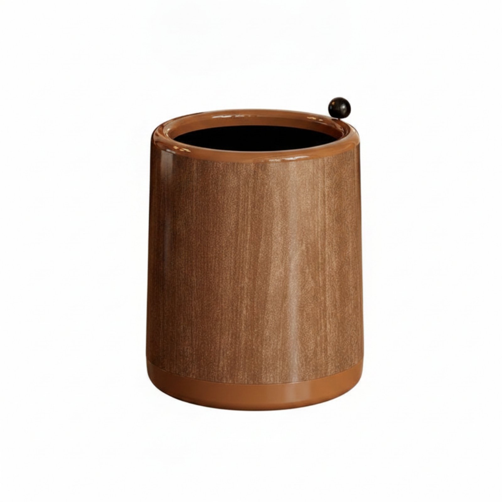 Round Open Top Trash Can