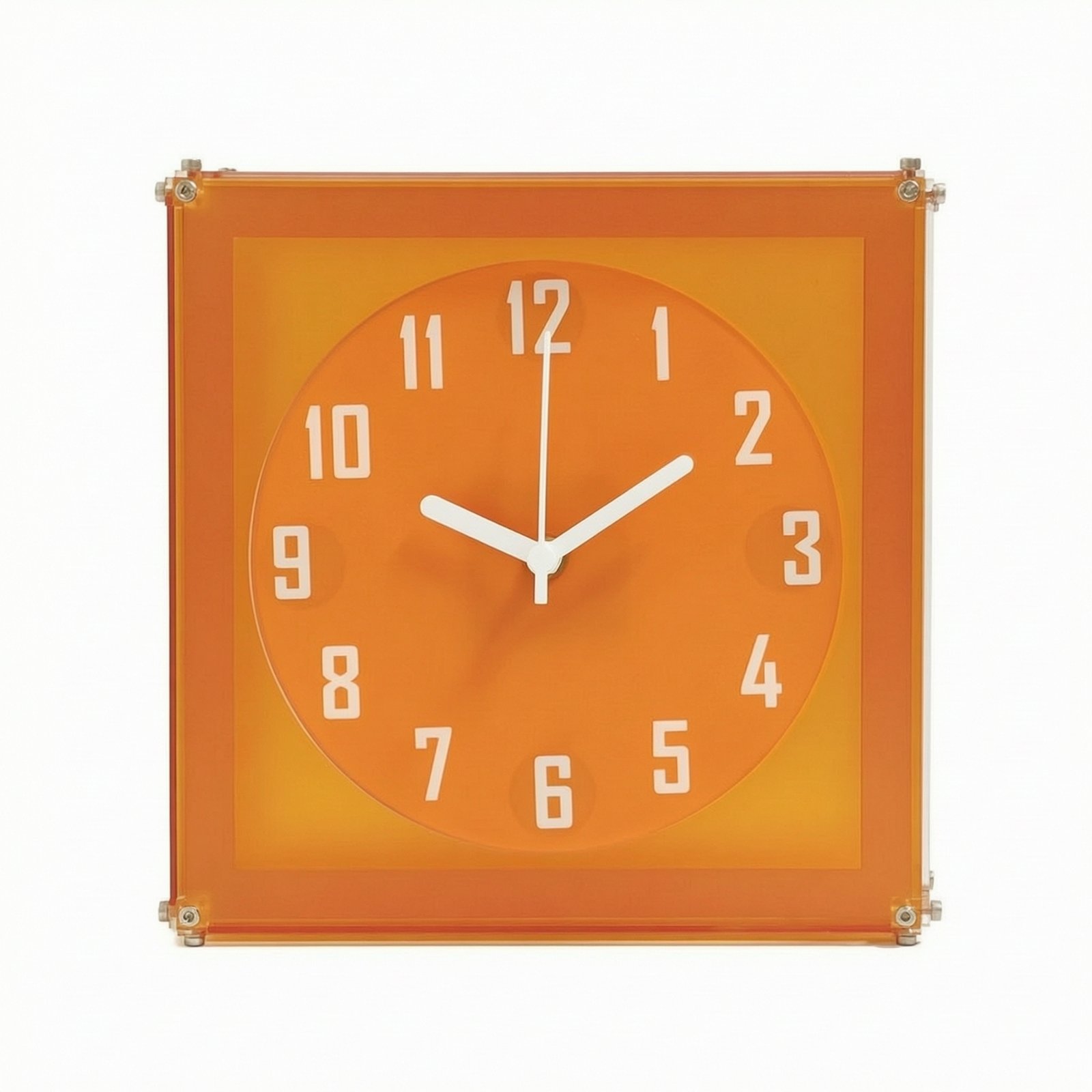Wall Clock Raised Face