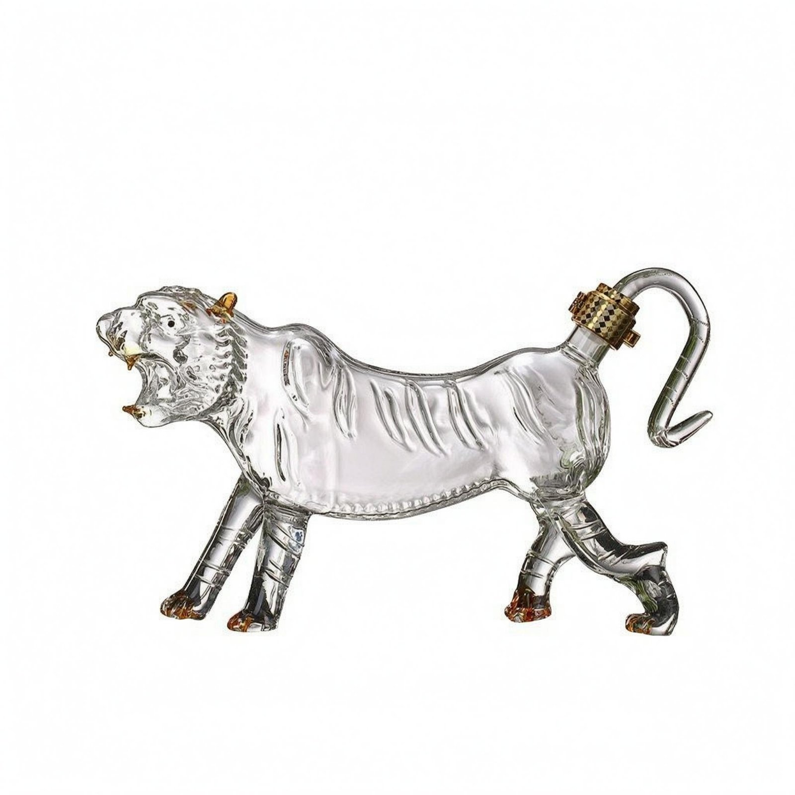 Tiger Glass Decanter