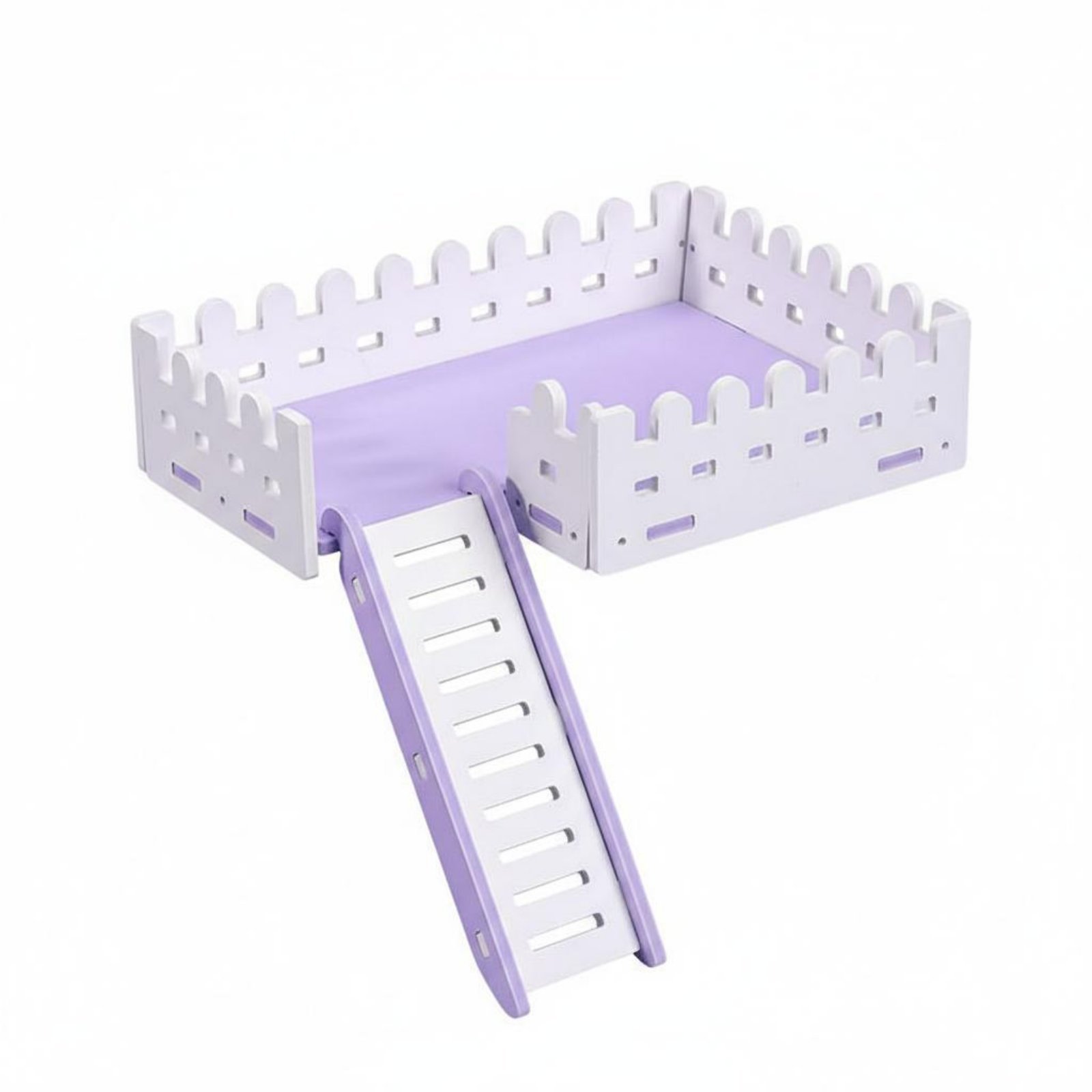Two-Story Wooden Activity Deck